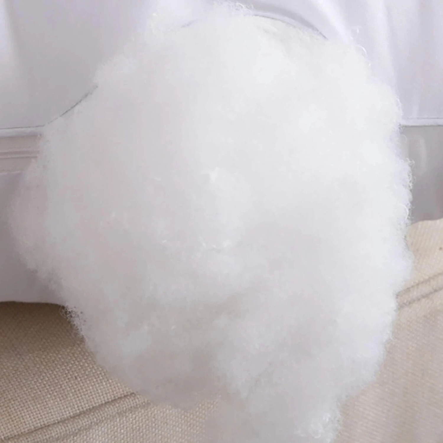 Image of Linenovation 1 Kg of Polyester Fiber For Filling Material Toys Pillows Doll Insert Fiberfill Polyester Batting