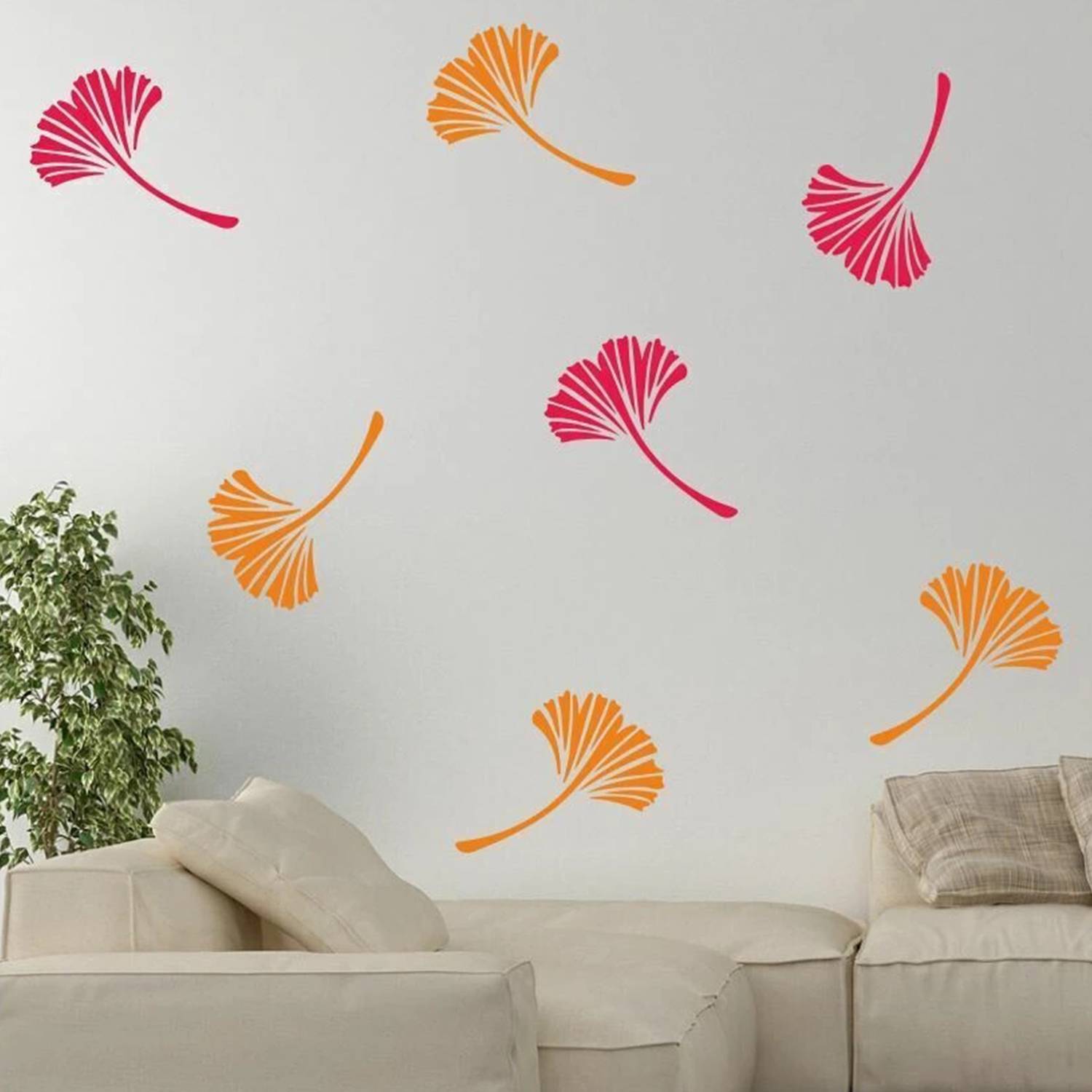 ARandNJ Wall Stencil design (Size:- 16X24) Grasp Floret Wall Stencil Quilting Stencil