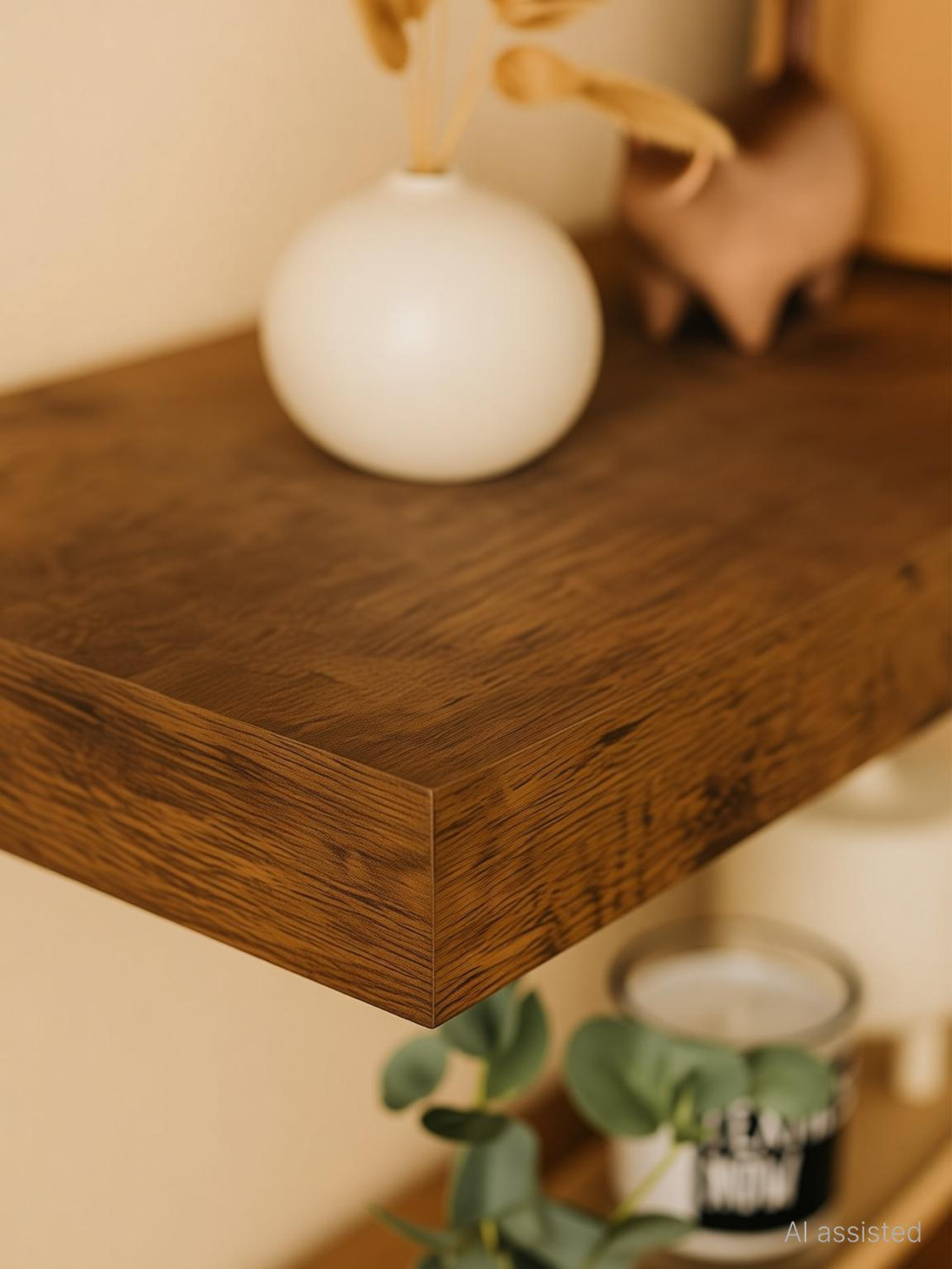 Image of PULVISH ENTERPRISES 24X8X3BP-426 Wooden Wall Shelf