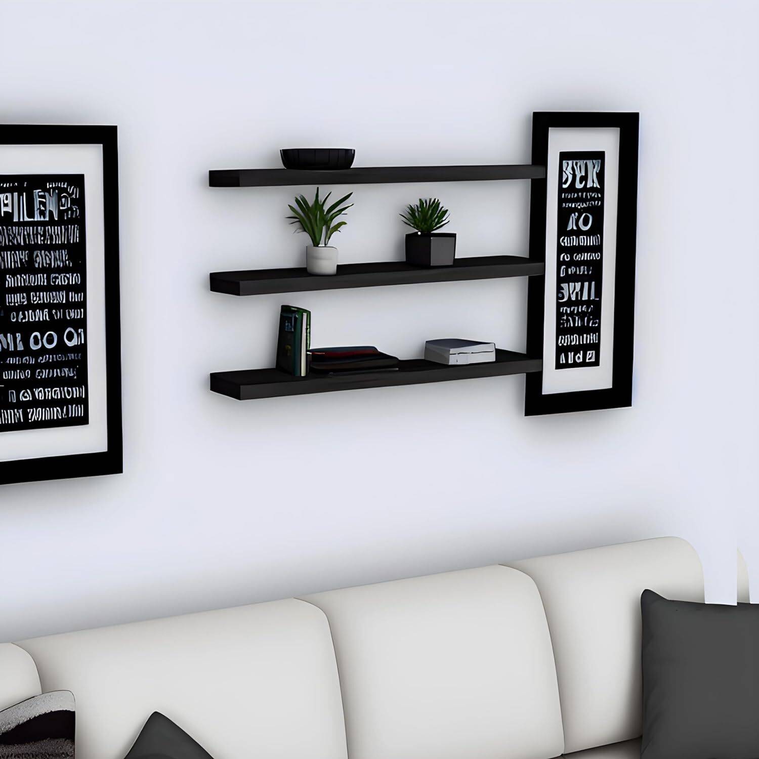 FUTURE GENERATION A GROUP Wodden wall shelf for livingroom MDF (M