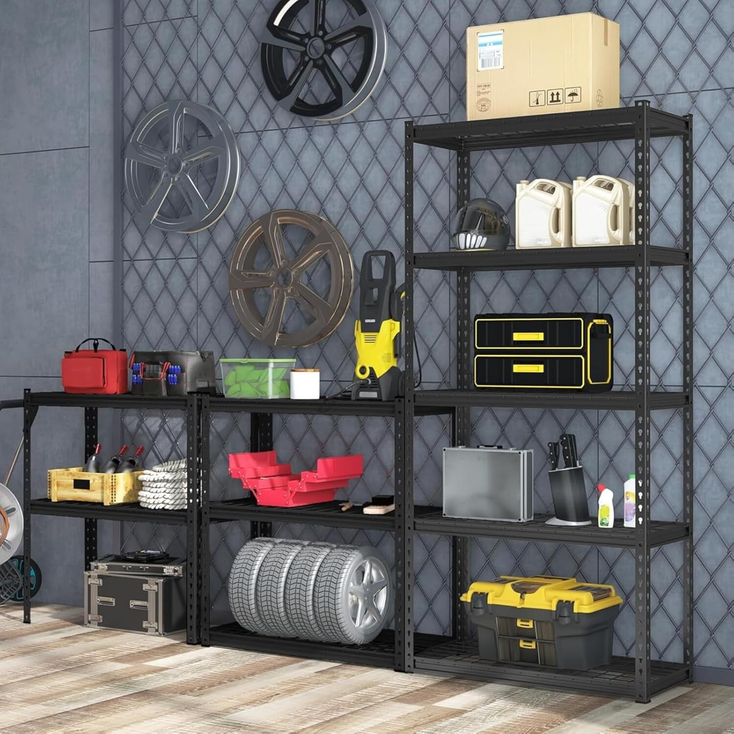 Image of Rackchahiya Metal Open Book Shelf