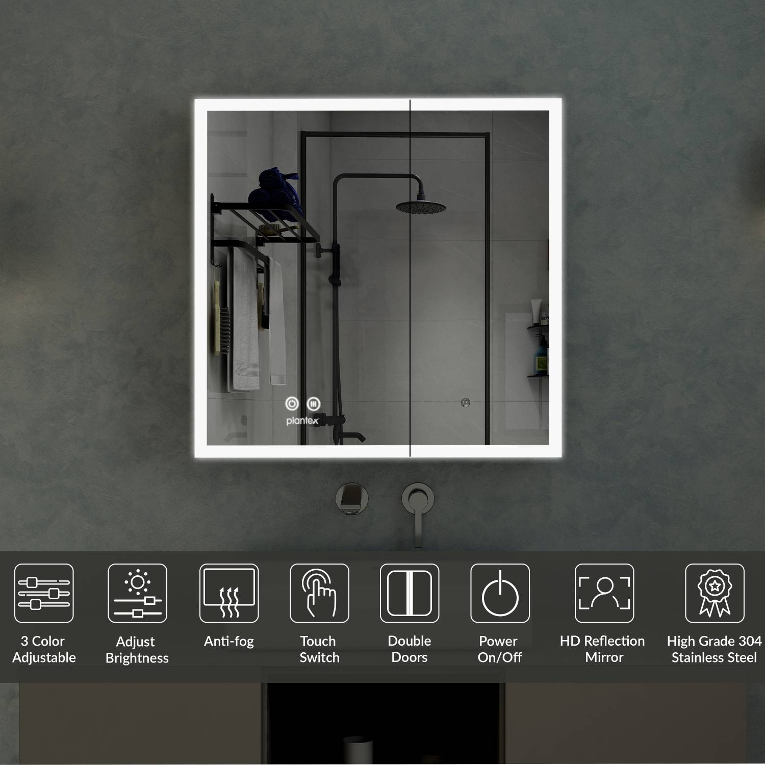 ADA AQUASKY601 MIRROR UNIT LED照明 60cm ADA MIRROR UNIT AQUASKY