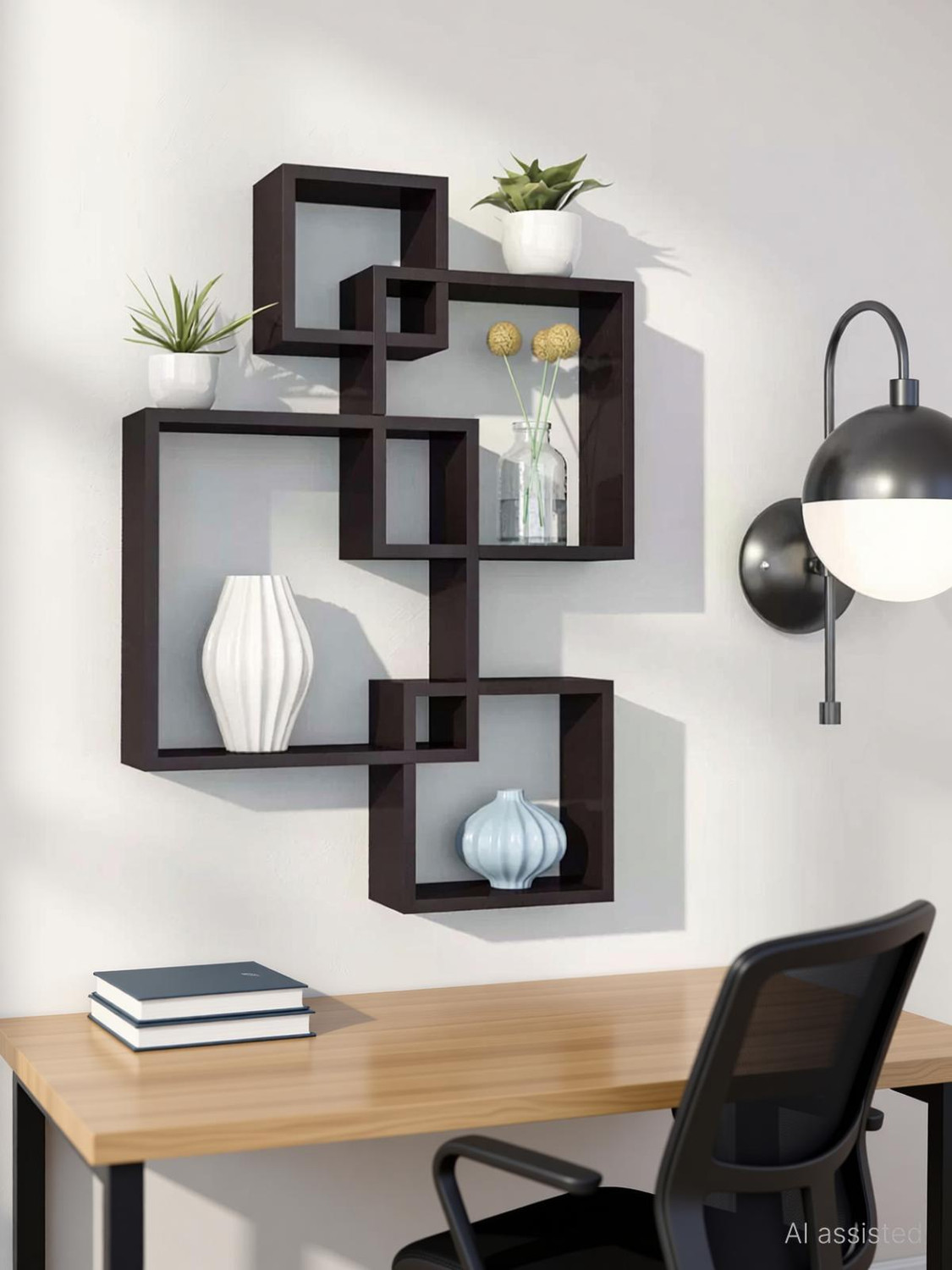 Image of classiconline Wooden Wall Shelf