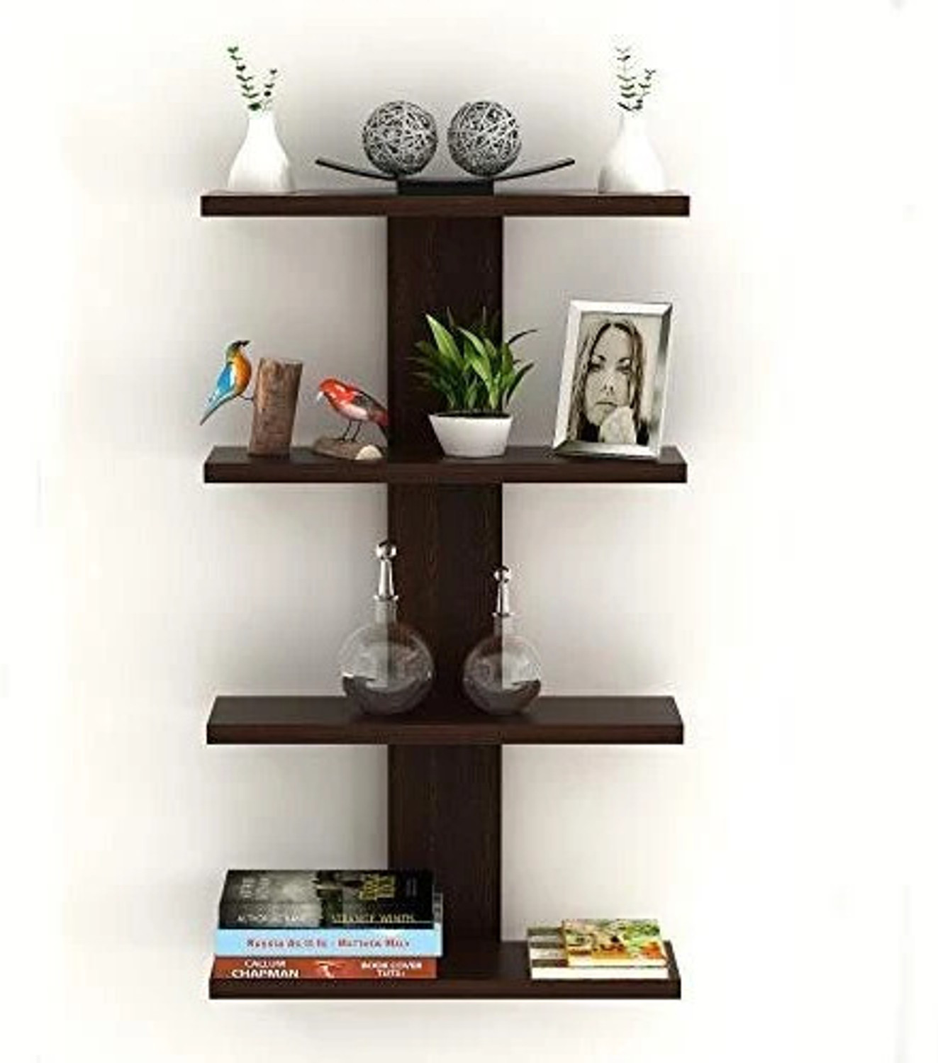 Image of RASTWOOD beautiful wall shelf Wooden Wall Shelf