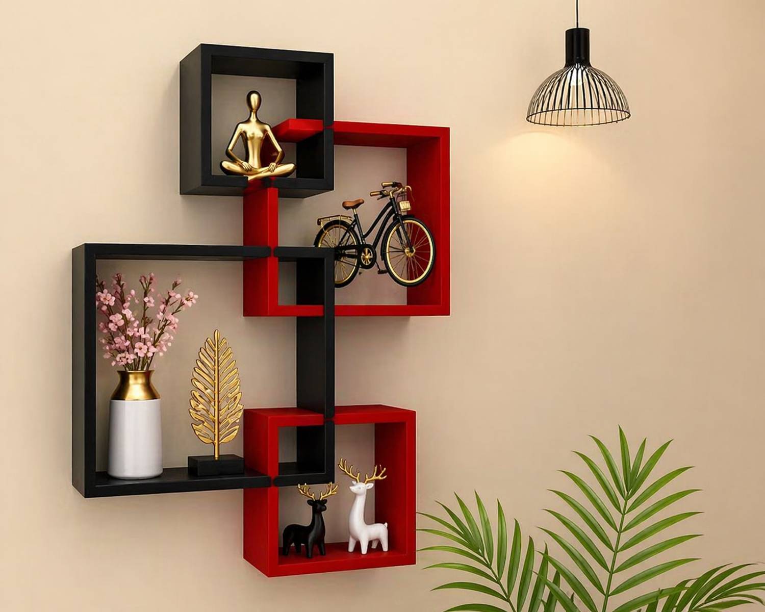 classiconline Premium Wall Rack Shelf for Living Room Bedroom Dec