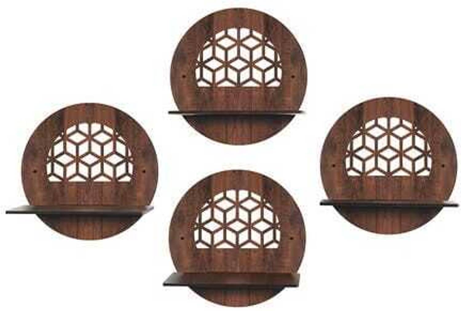 Akcraftboards MDF (Medium Density Fiber) Wall Shelf