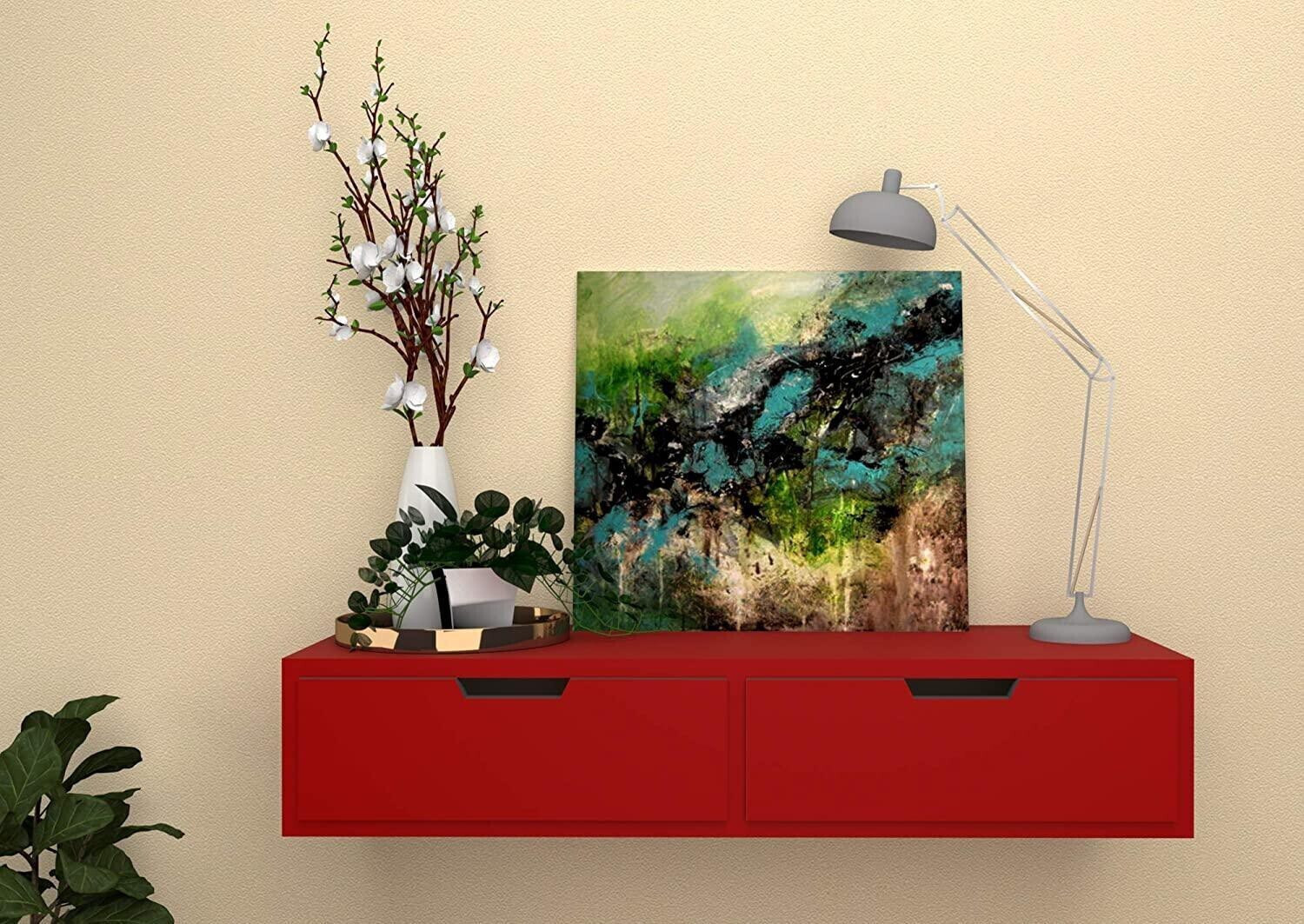 Image of Amaze Shoppee vud110 Wooden Wall Shelf