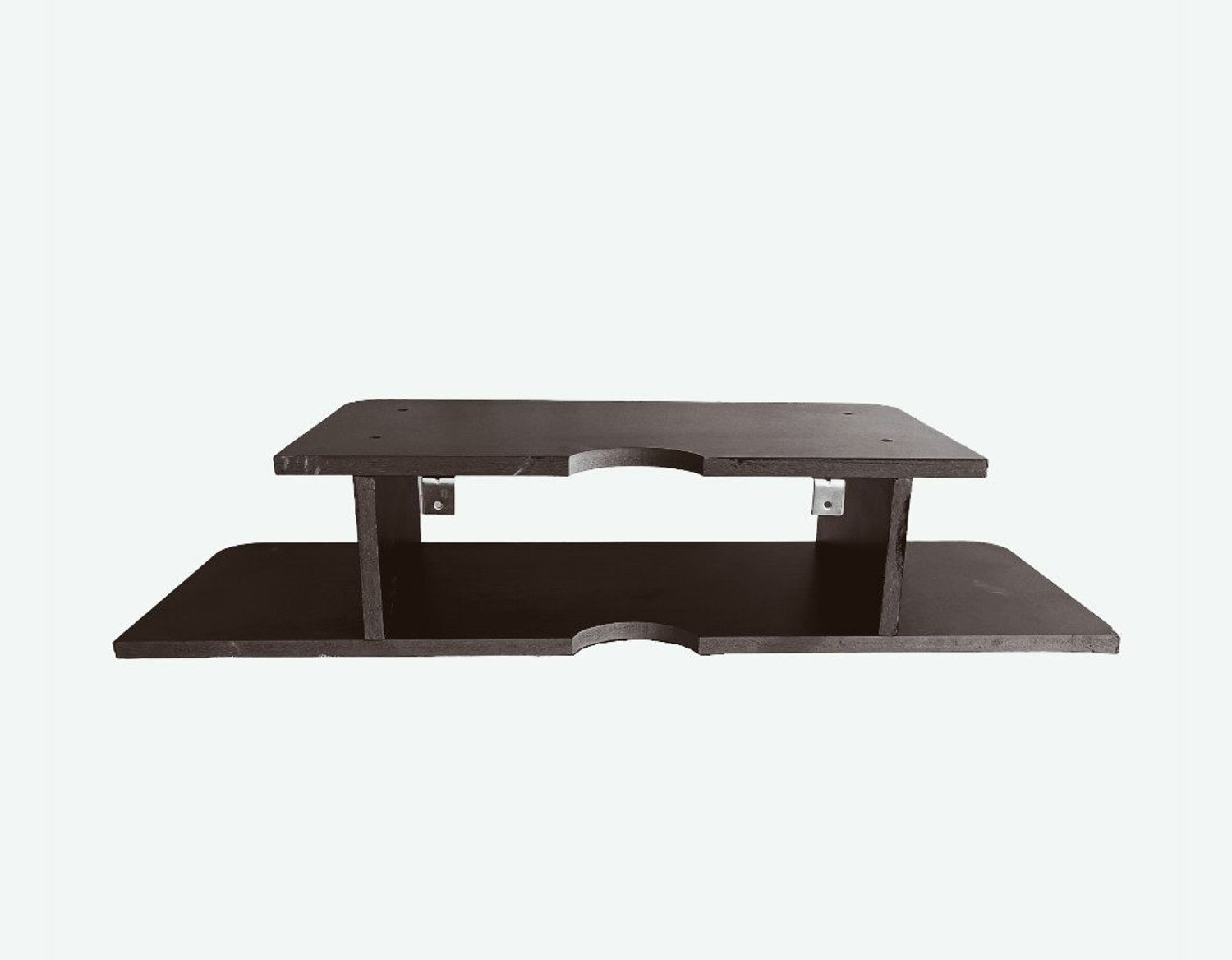 Image of HIba handicrafts Wooden Floating Shelf | 24 Inch | Brown | For TV Accessories Engineered Wood TV Entertainment Unit