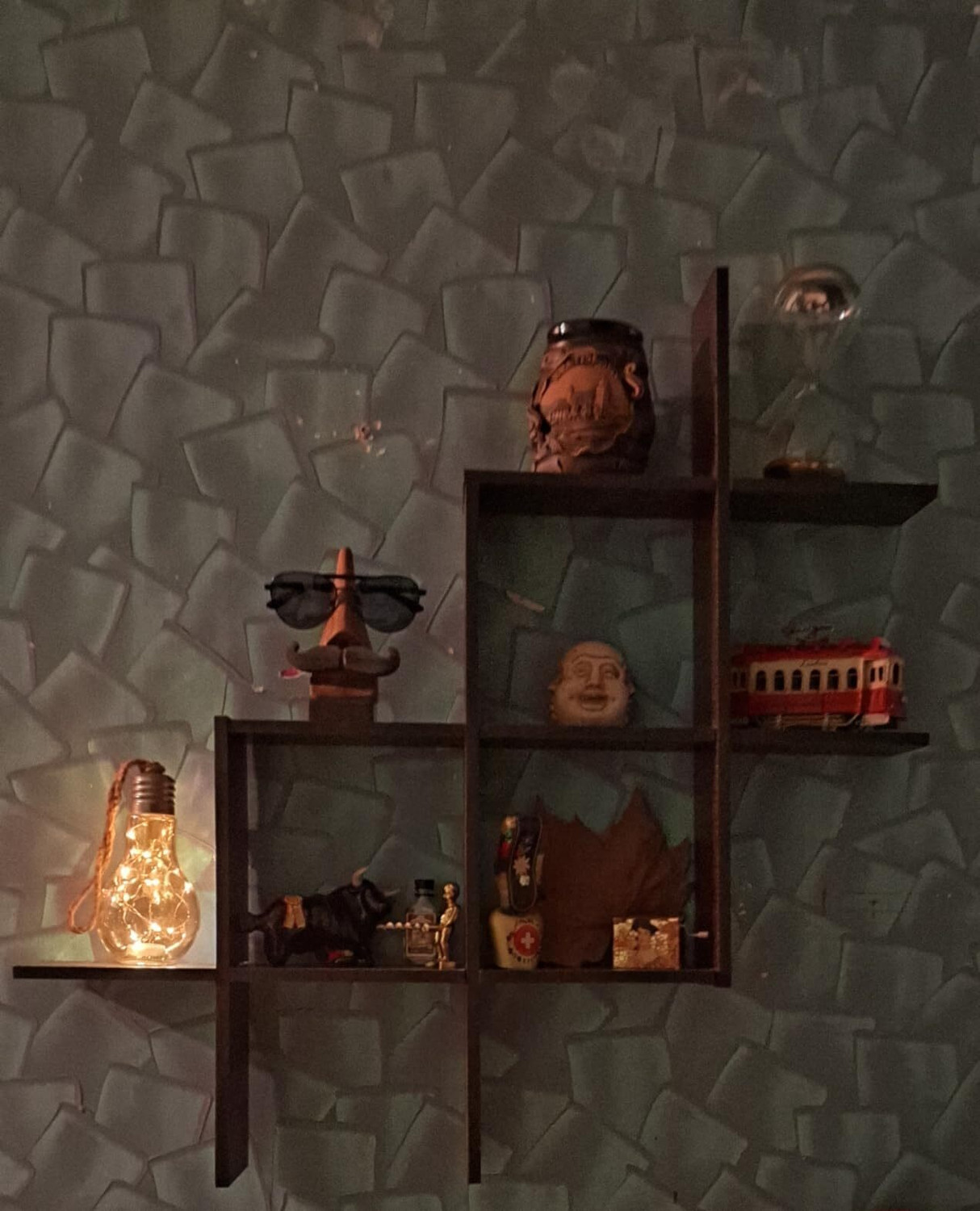 Image of DShandicraft NEW PLUS MDF (Medium Density Fiber) Wall Shelf
