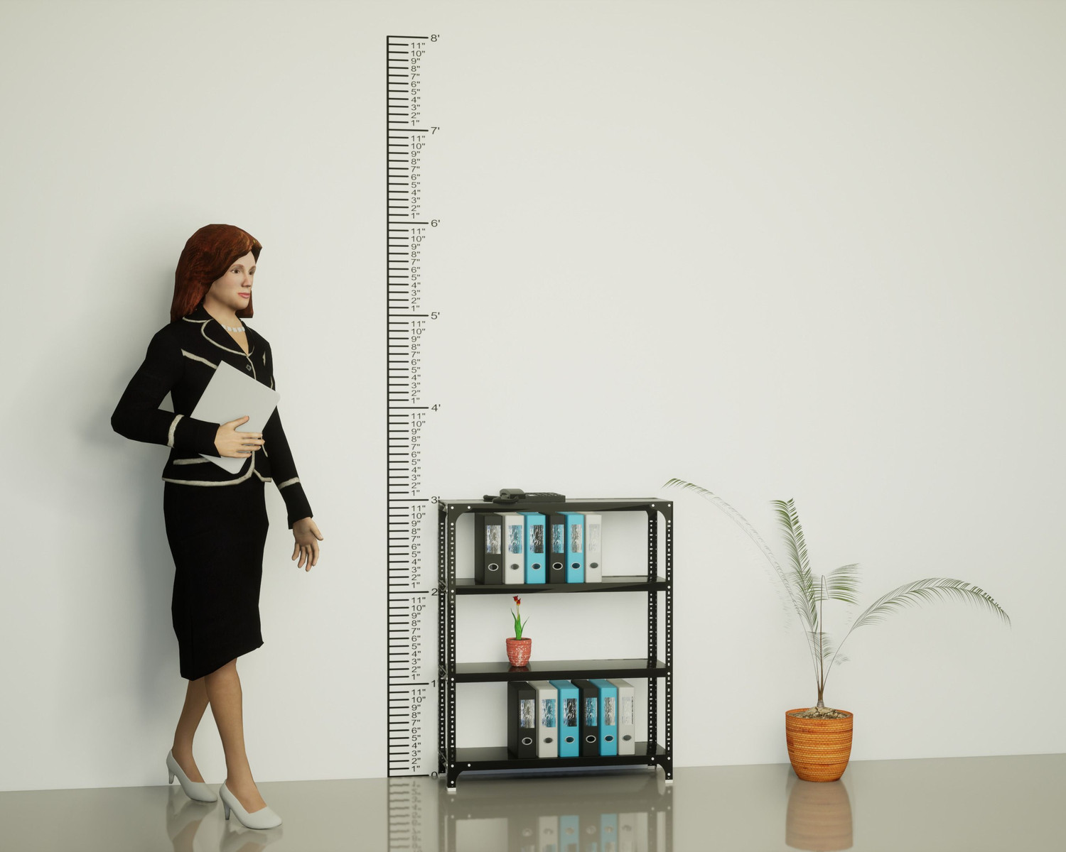 Image of FIDVI Iron Rack Wall Shelves Storage Shop Rack Luggage Powder Coated (09 inchWx29 inchLx36 inchH) Iron Wall Shelf