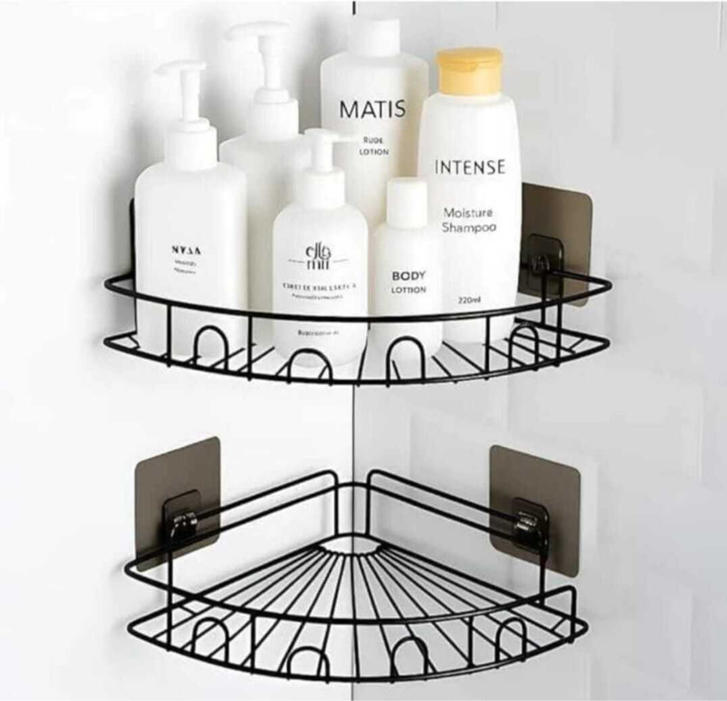 Image of SIYA INFOTECH Bathroom CORNER rack /multipurpose rack for storage Steel Wall Shelf