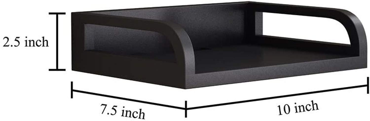 Image of HOME SPARKLE Wooden Set Top Box Stand /DTH Stand /WIFI Router Stand,Wall Mount with Wifi Holder MDF (Medium Density Fiber) Wall Shelf