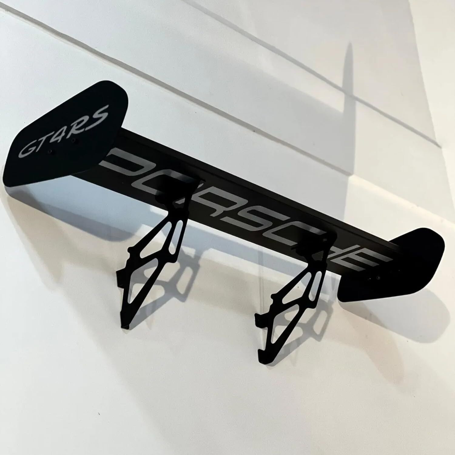 Image of Buildxtreme Spoiler Shelf - Wall Mounted Car Spoiler Shelf for Home, Office, Garage Iron Wall Shelf