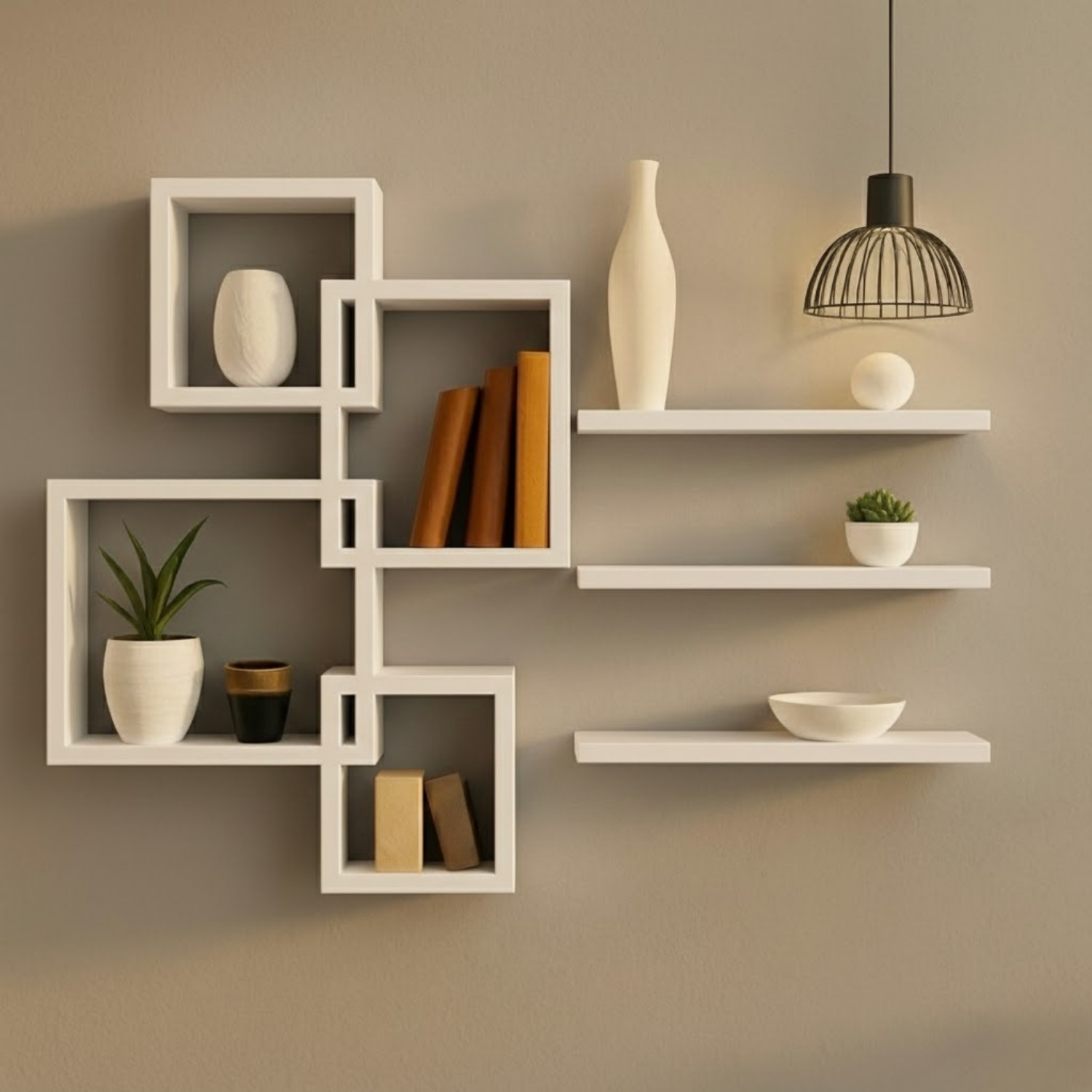 Image of kassar Wooden Wall Shelves Wooden Wall Shelf