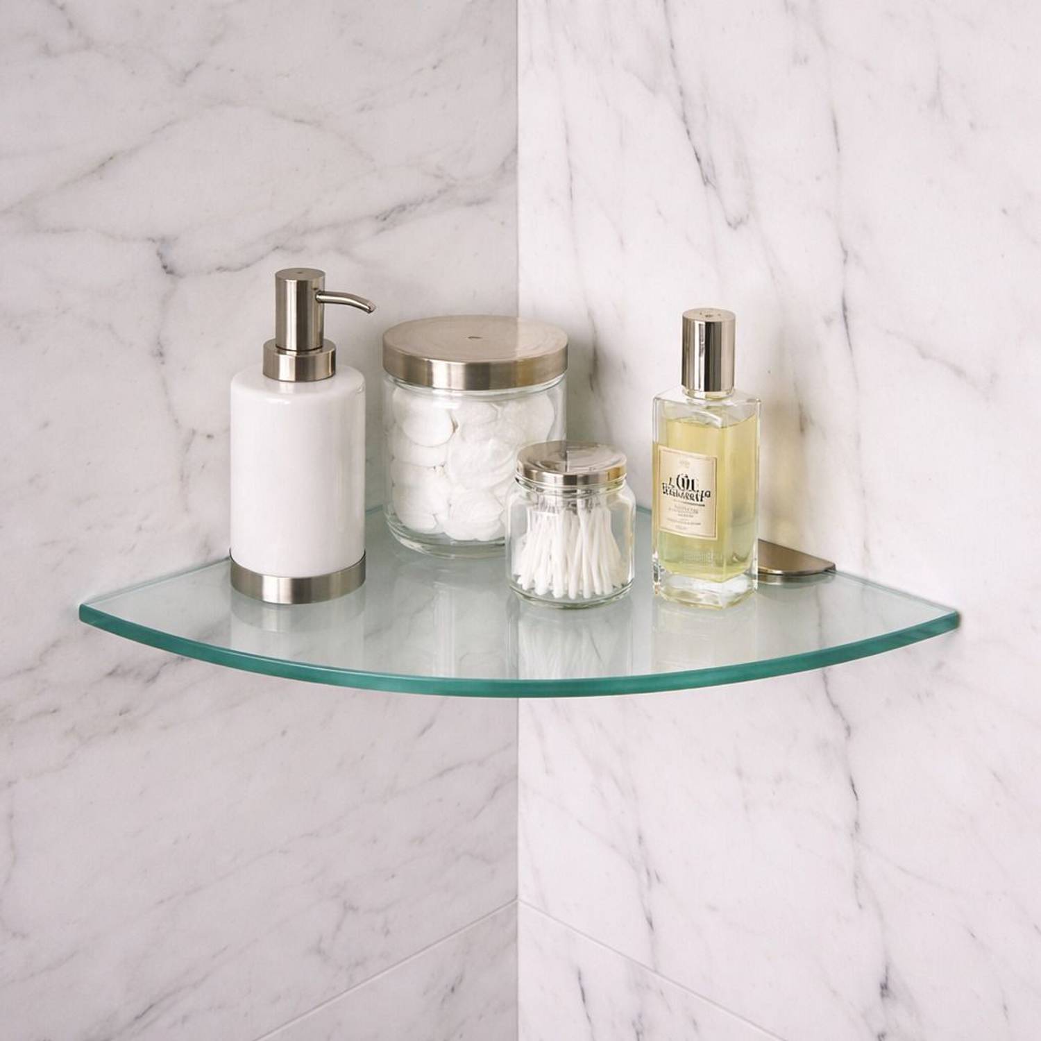 Auraview Glass Wall Shelf
