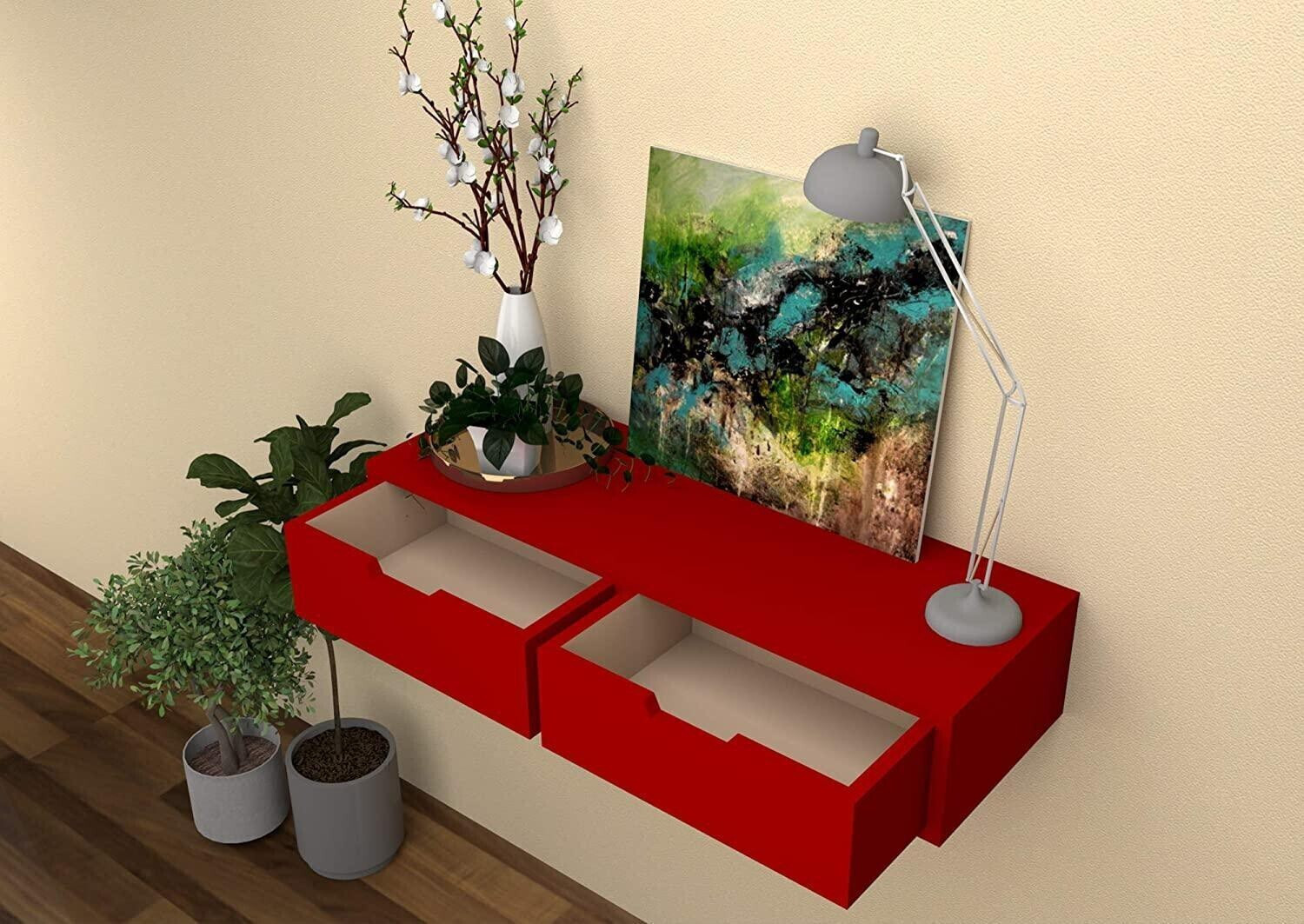 Image of Amaze Shoppee vud110 Wooden Wall Shelf