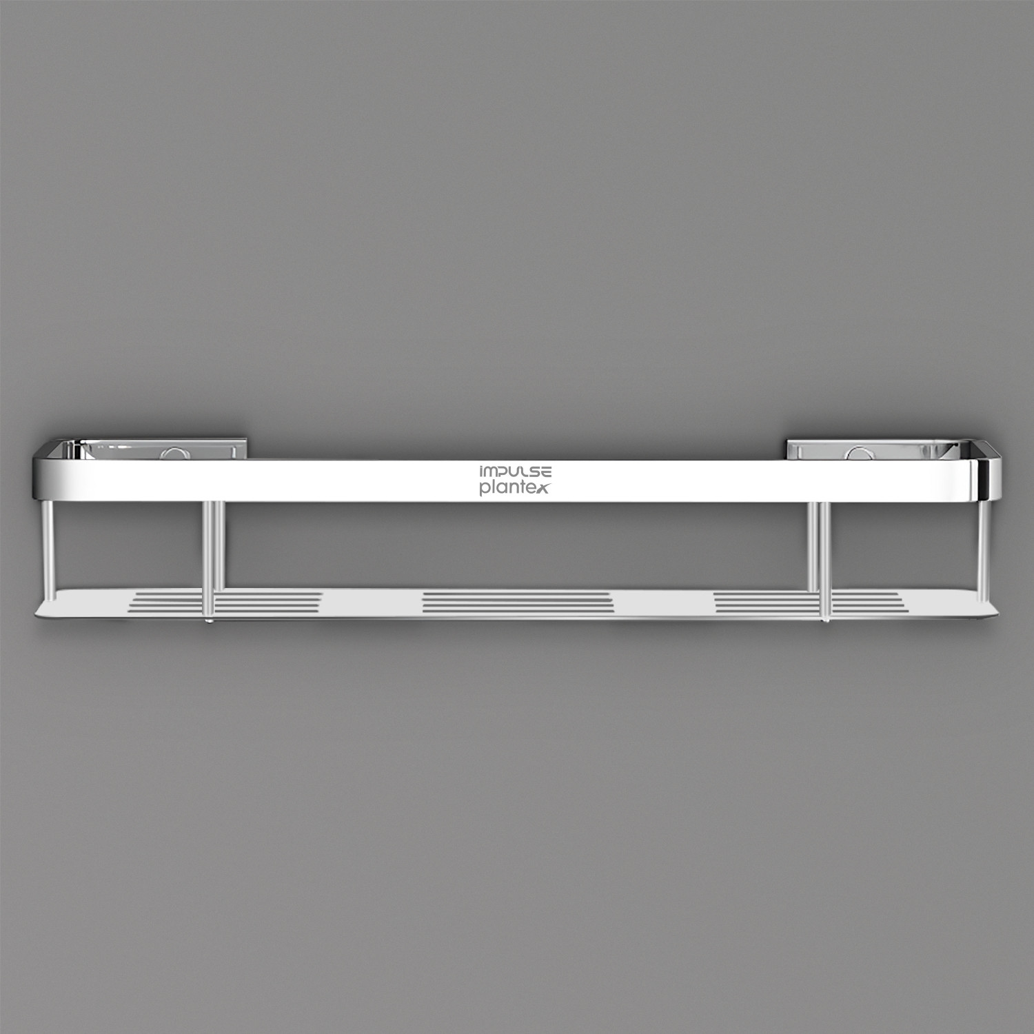 Image of Impulse by Plantex 304 Grade Bathroom Shelf for Wall Kitchen Bathroom and Rack (15X5 Inches ) Stainless Steel Wall Shelf