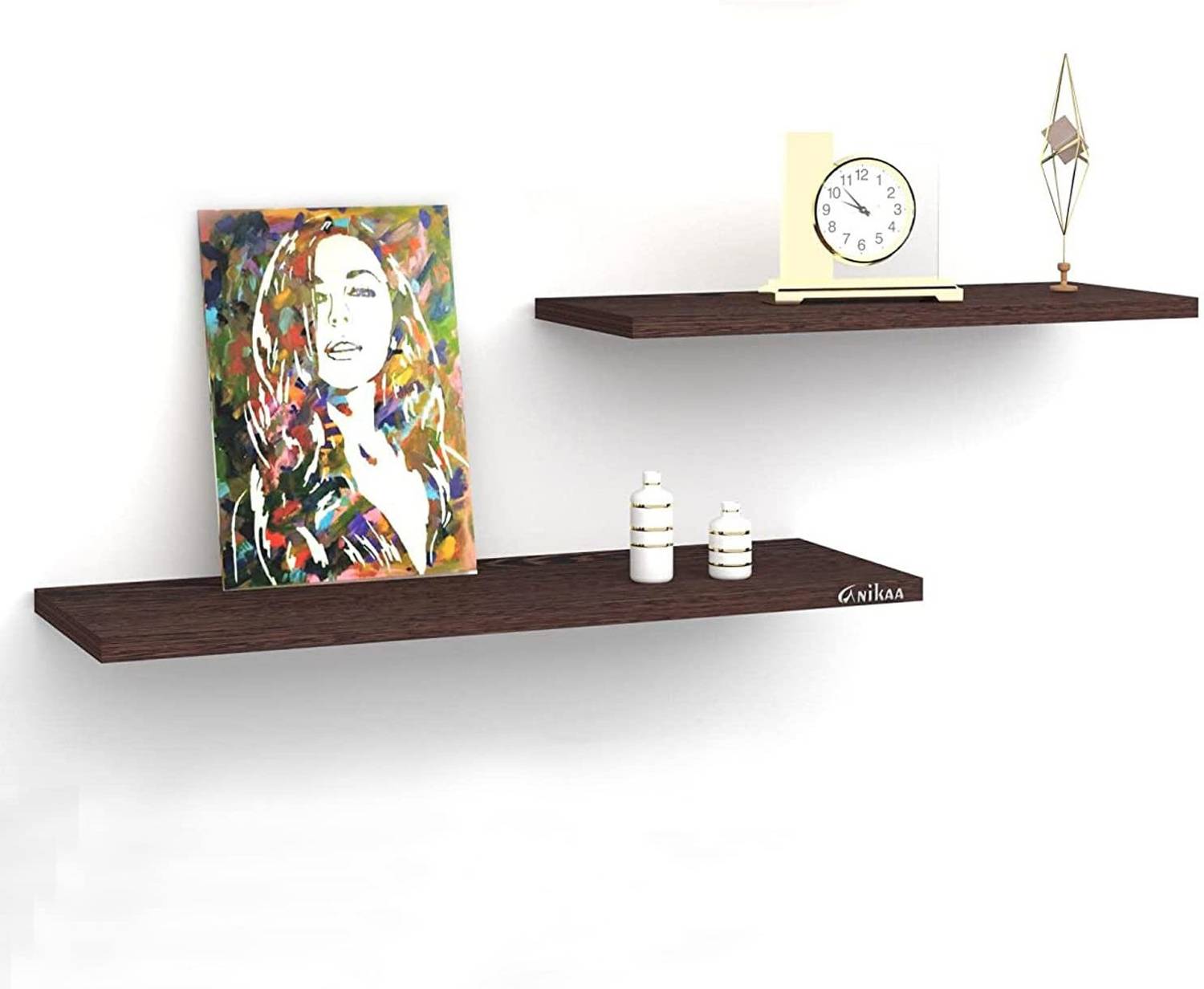 ANIKAA Wall Shelf/ Floating Wall Shelves/ Book Shelf Particle Boa