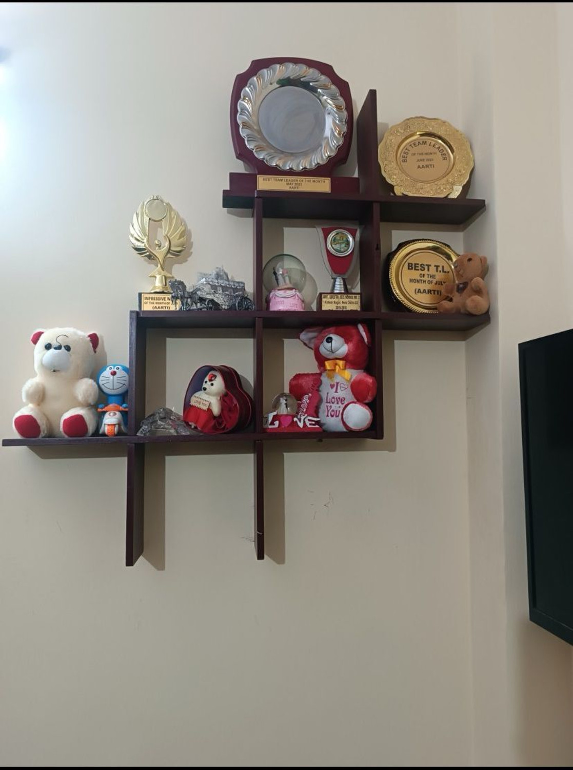 Image of classiconline New Shelves Book Shelf And Decorative Engineered Wood Open Book Shelf