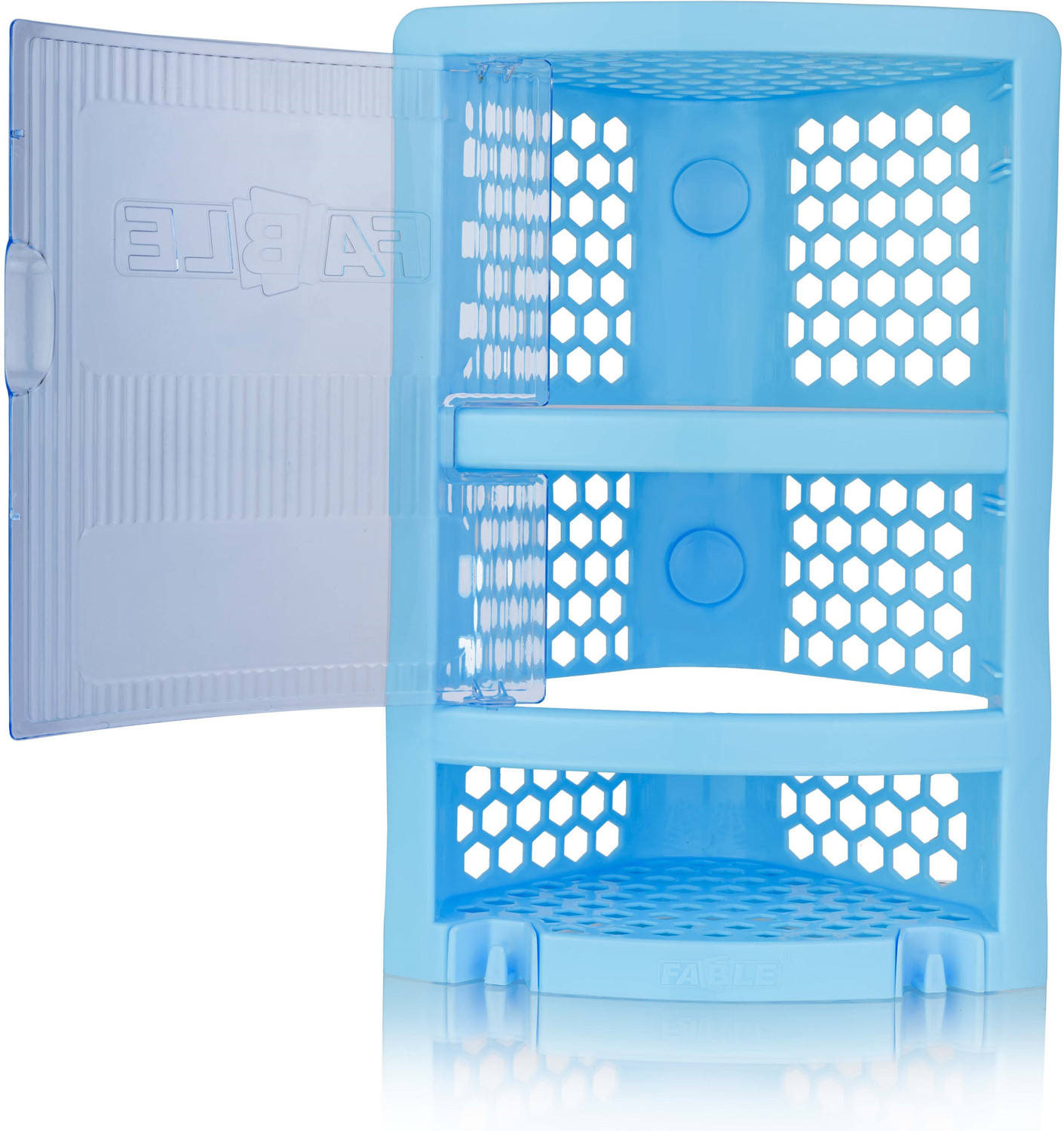 Image of Nabhya Multipurpose Wall Mount Bathroom Corner Rack for Home, Kitchen & Bathroom Plastic Wall Shelf