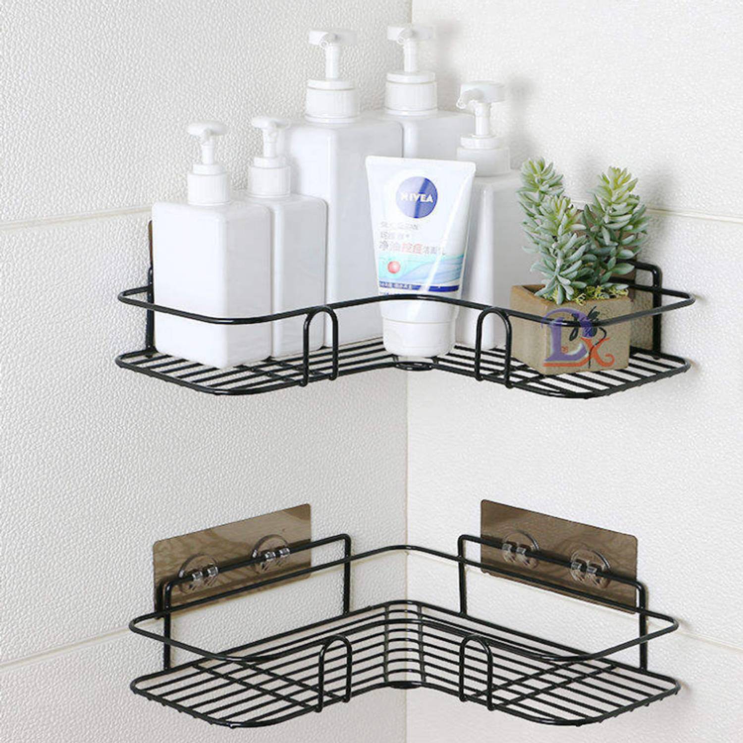 ALMORA Bathroom/ Kitchen Corner Rack - Image 1