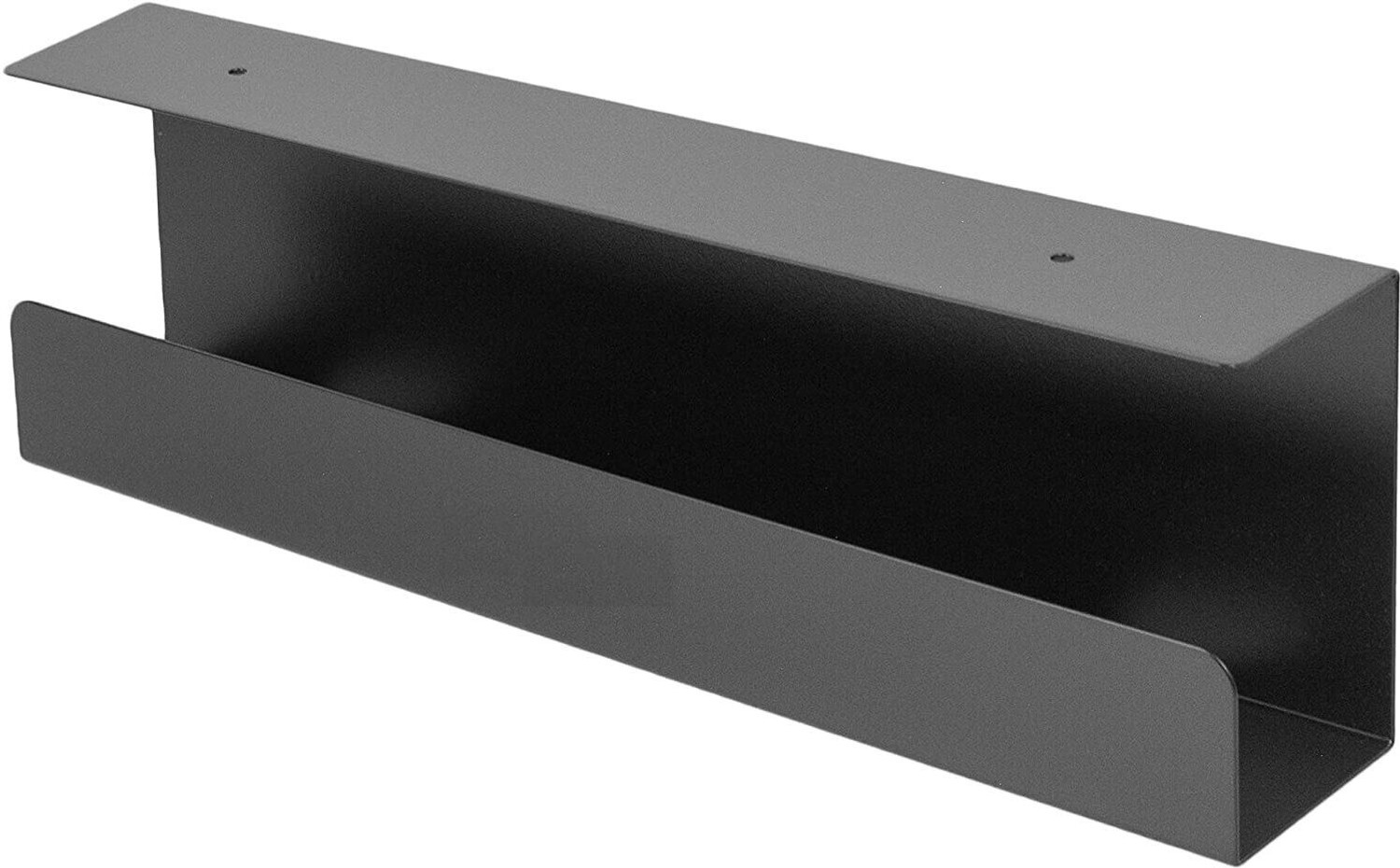 Image of MAXSERA MAXSERA Under Desk Cable Tray for Wire Management Stainless Steel Wall Shelf