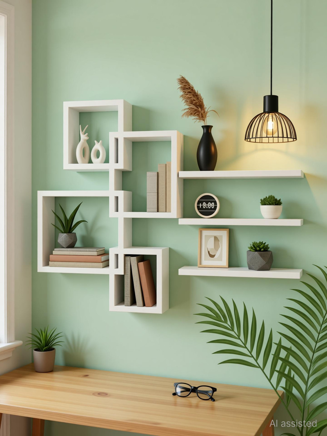 Image of kassar Wooden Wall Shelves Wooden Wall Shelf