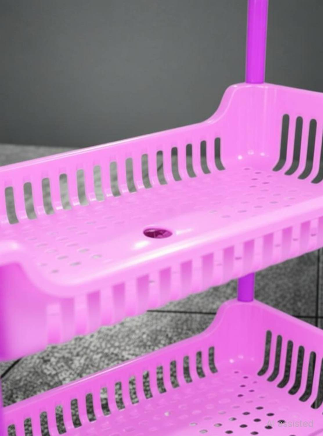 3D METRO SUPER STORE Rack Shelf Type Storage Rack Household Multifunctional Wall Mount Stand Plastic Wall Shelf