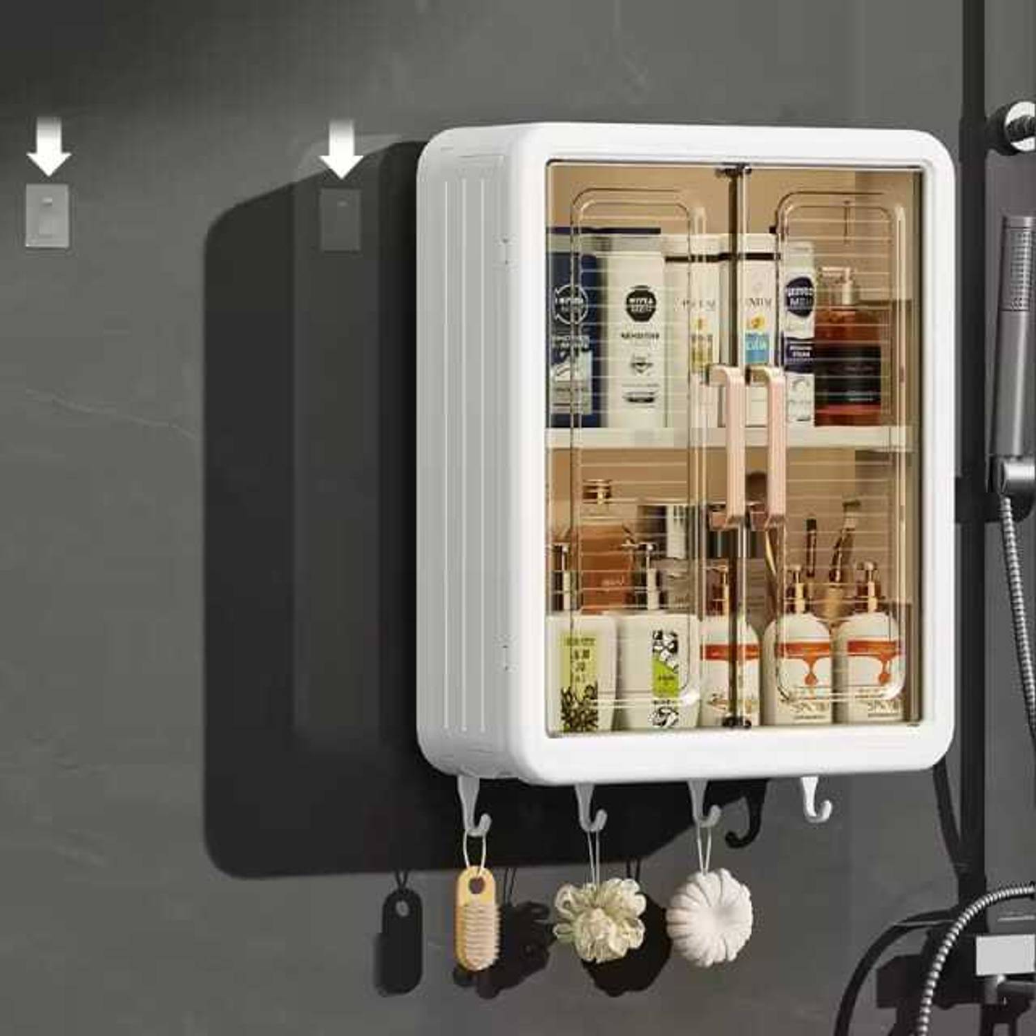 HAVEU Wall Mounted ESKIA Bathroom Cabinet - Image 2