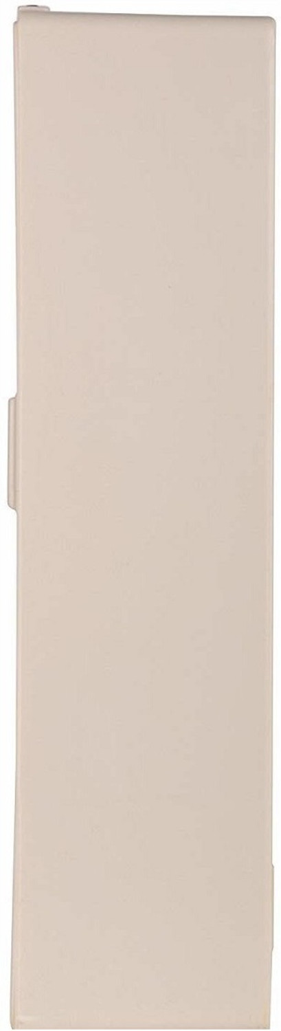 Image of RIYA ENTERPRISE Ivory Plastic Bathroom Cabinet Organizer - 10 Inch Length & Height 14 Inch Plastic Wall Shelf