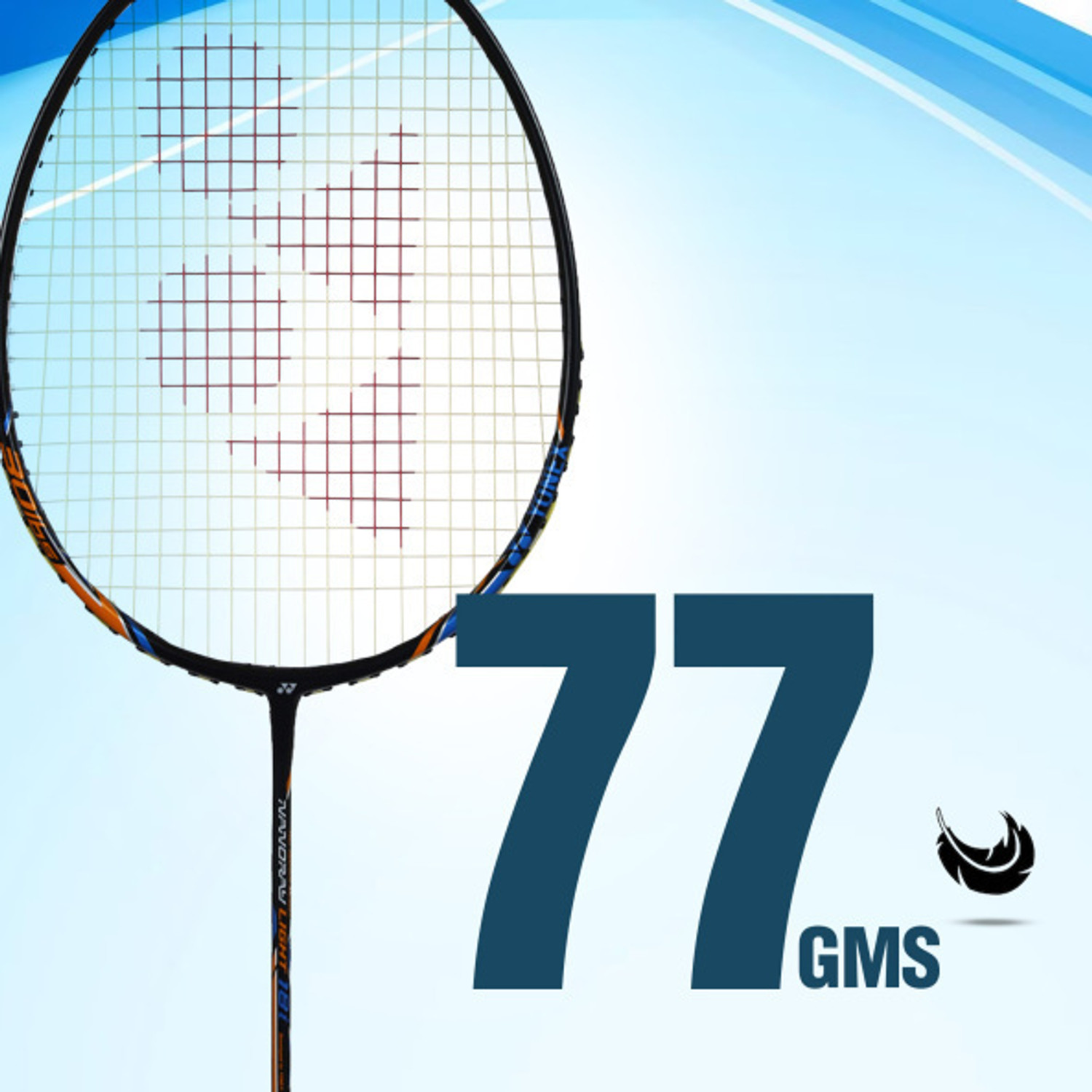 Image of Yonex Nanoray Light 18i Black Strung Badminton Racquet (Tension: 30 lbs)