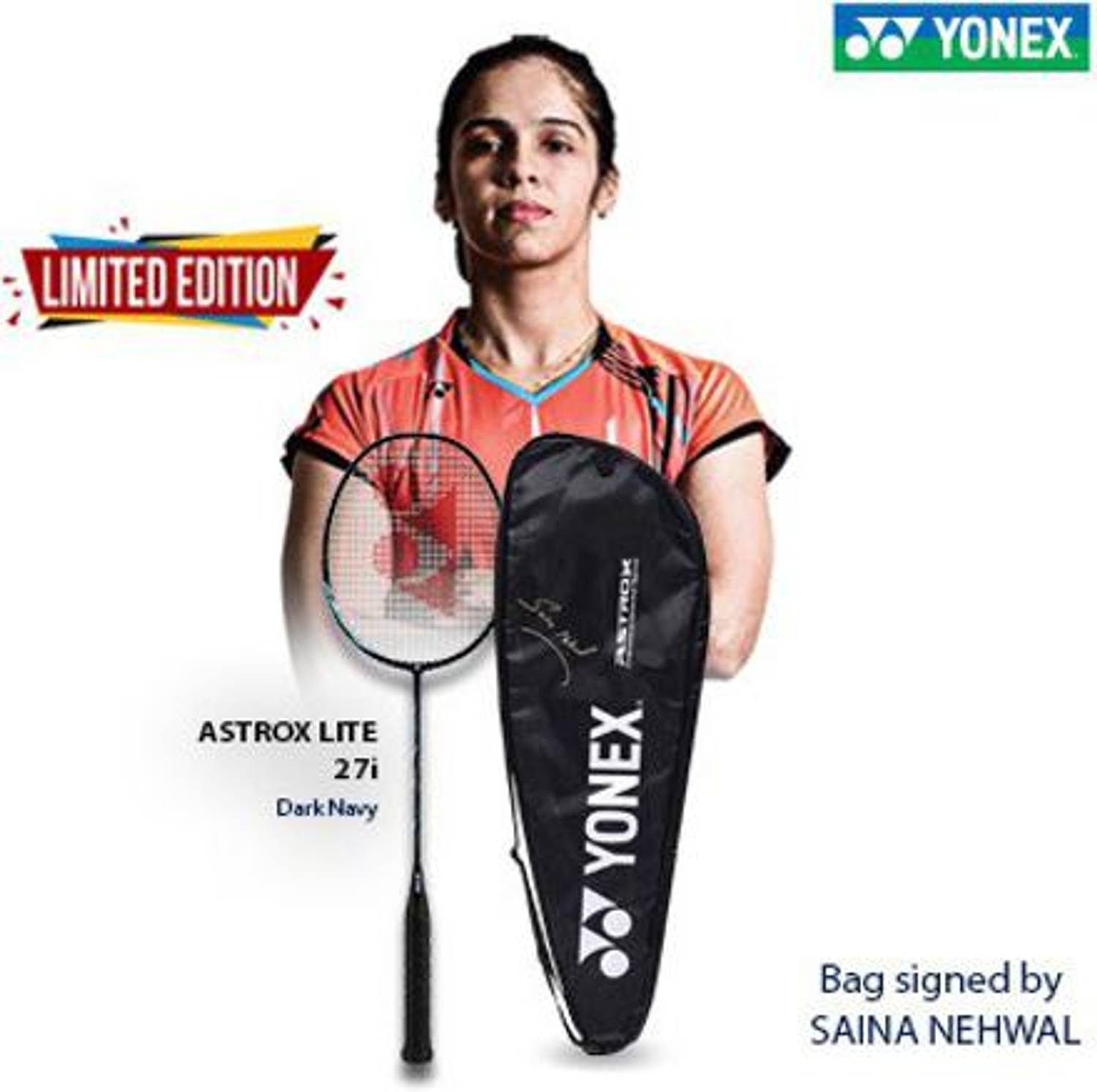 YONEX Saina Nehwal Astrox 27i Blue Badminton Racquet - Image 2