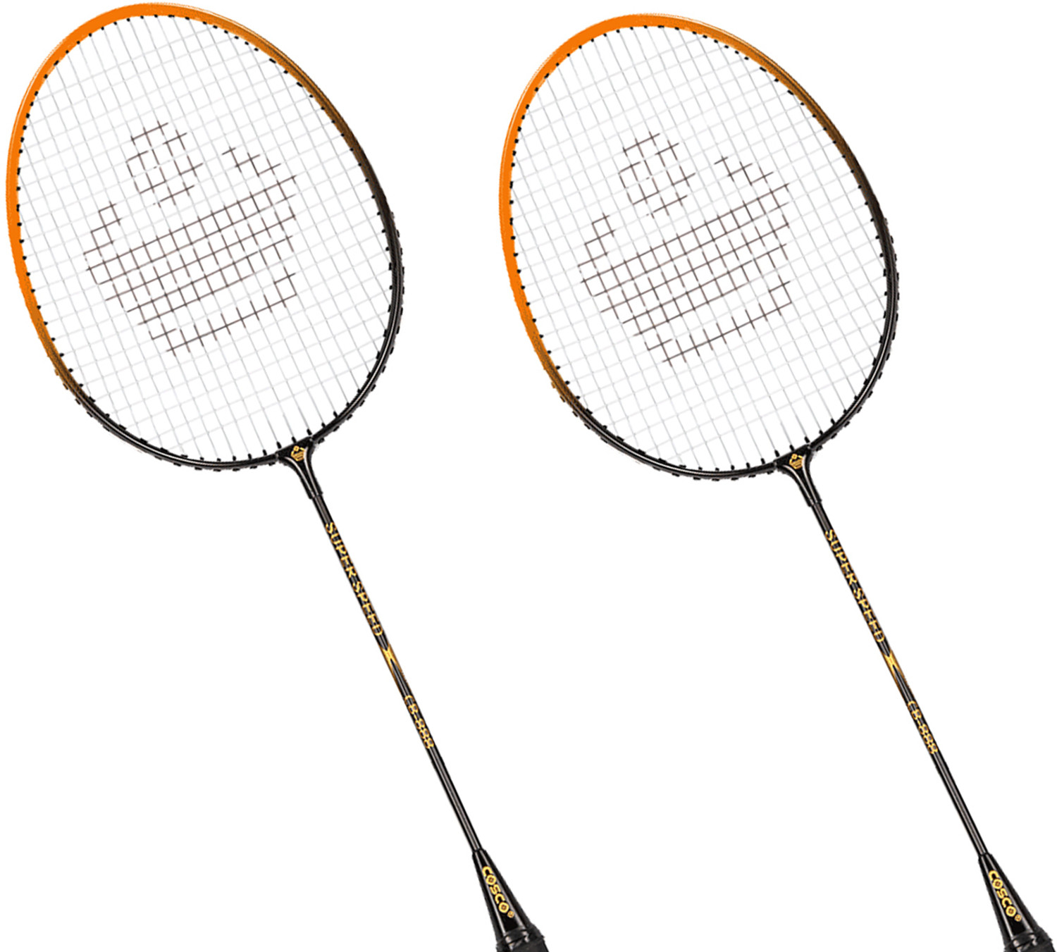 Image of COSCO CB-888 (Pack of 2 Racket) + Aero 700 (Pack of 6 Nylon Shuttle) Badminton Kit