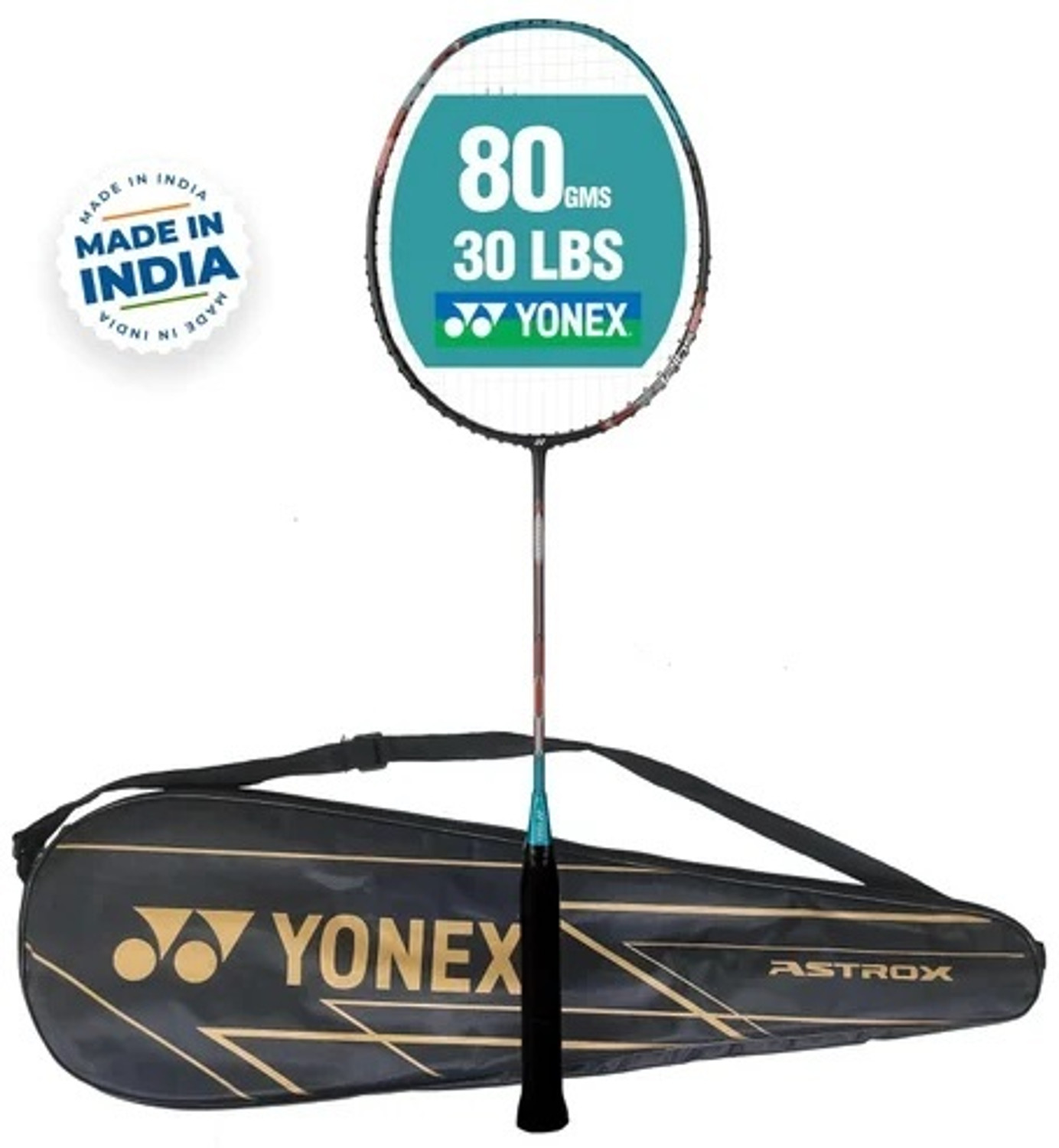 Image of YONEX Astrox Attack 9 Green, Black Strung Badminton Racquet