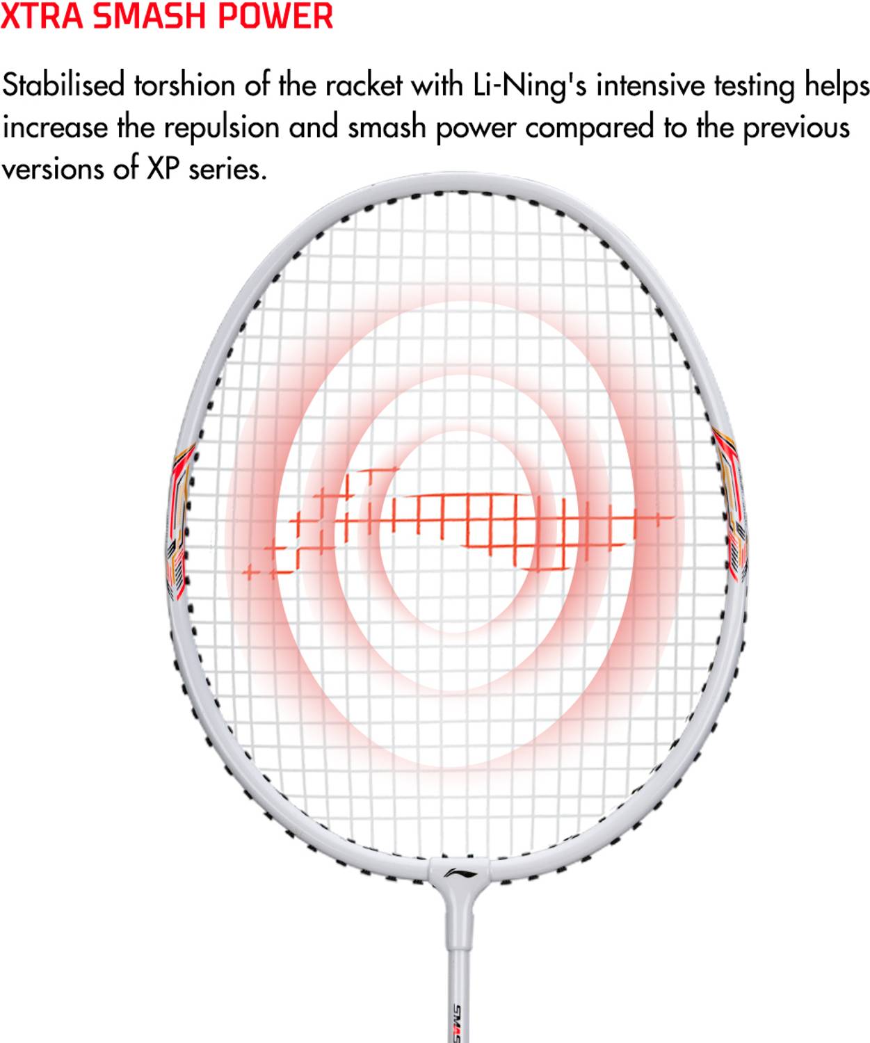 LI-NING XP-90-IV Multicolor Badminton Racquet - Image 4