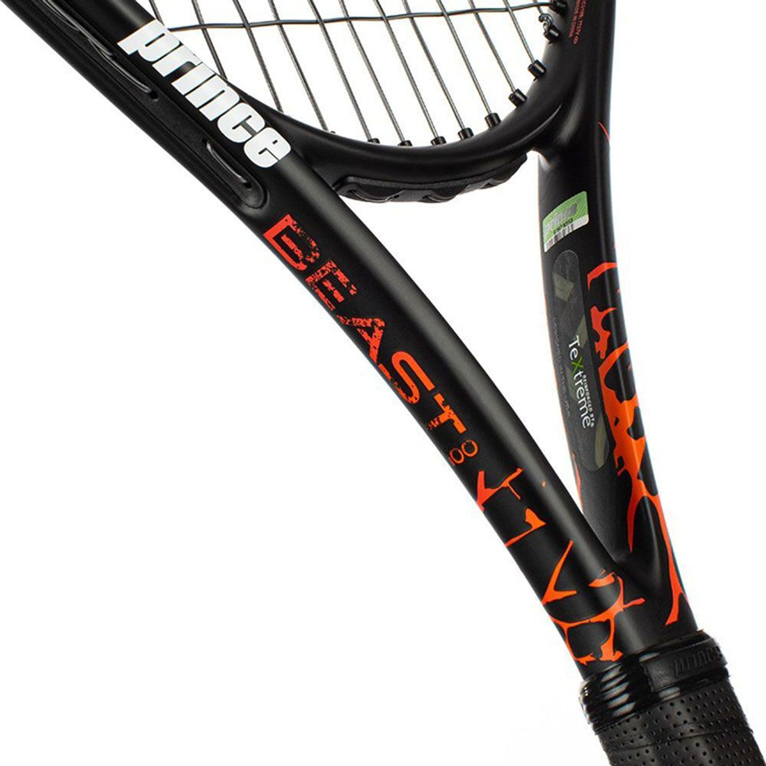 Image of PRINCE Textreme Beast 100 Black Unstrung Tennis Racquet (Pack of: 1, 265 g)