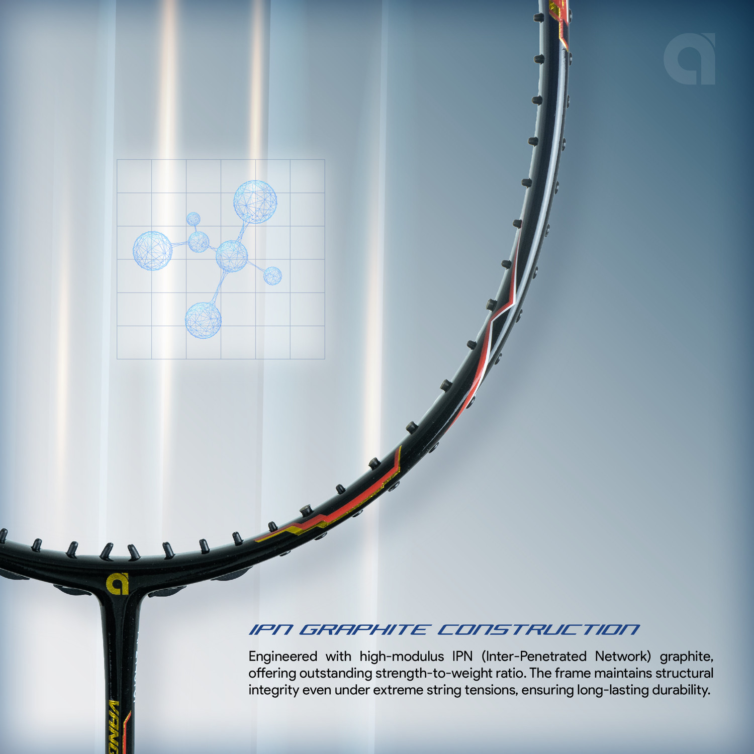 Image of apacs Vanguard 11 Next Gen Multicolor Unstrung Badminton Racquet