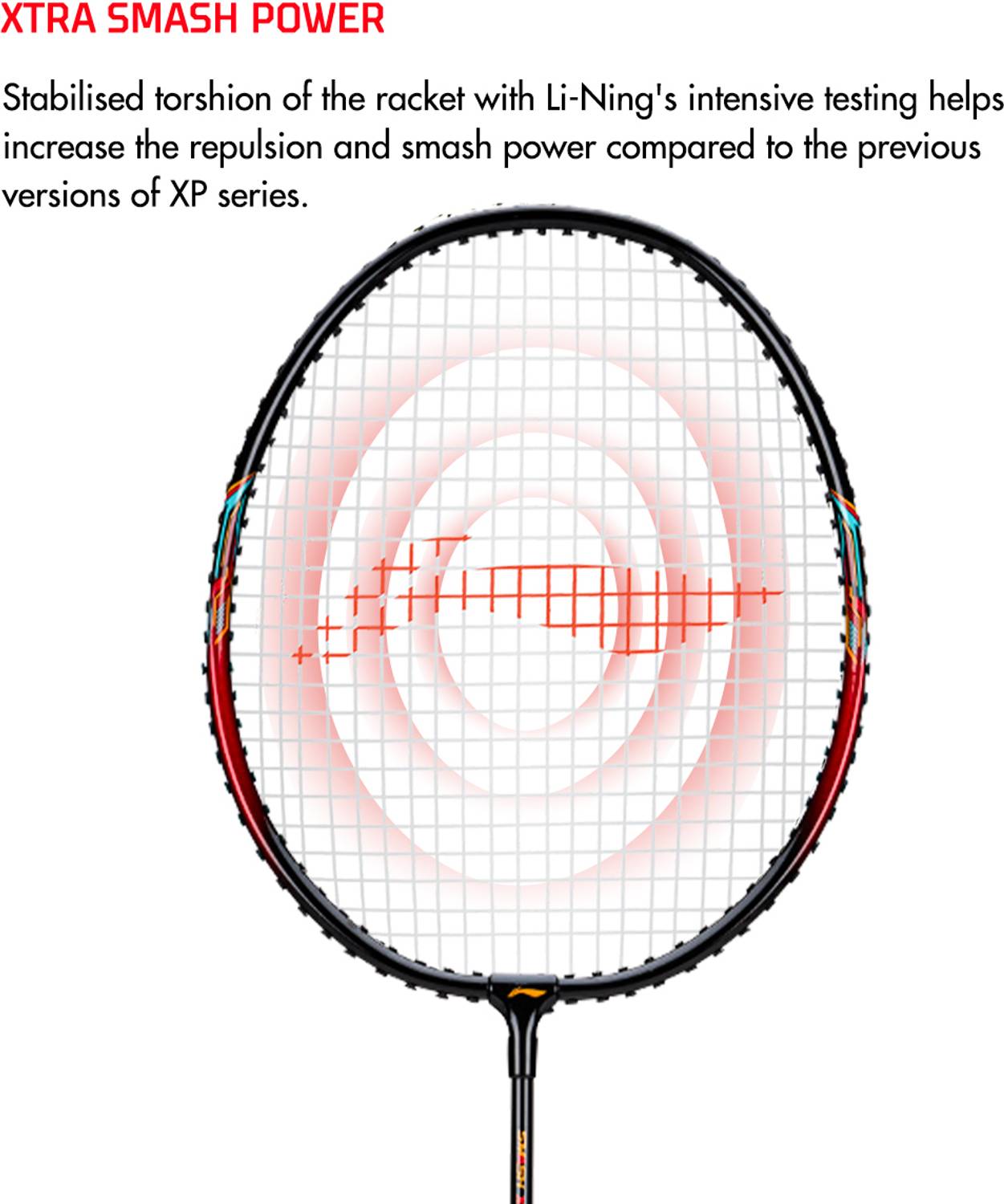 LI-NING Smash XP 60 IV Badminton Racket (Set of 1 + 1 Full Cover