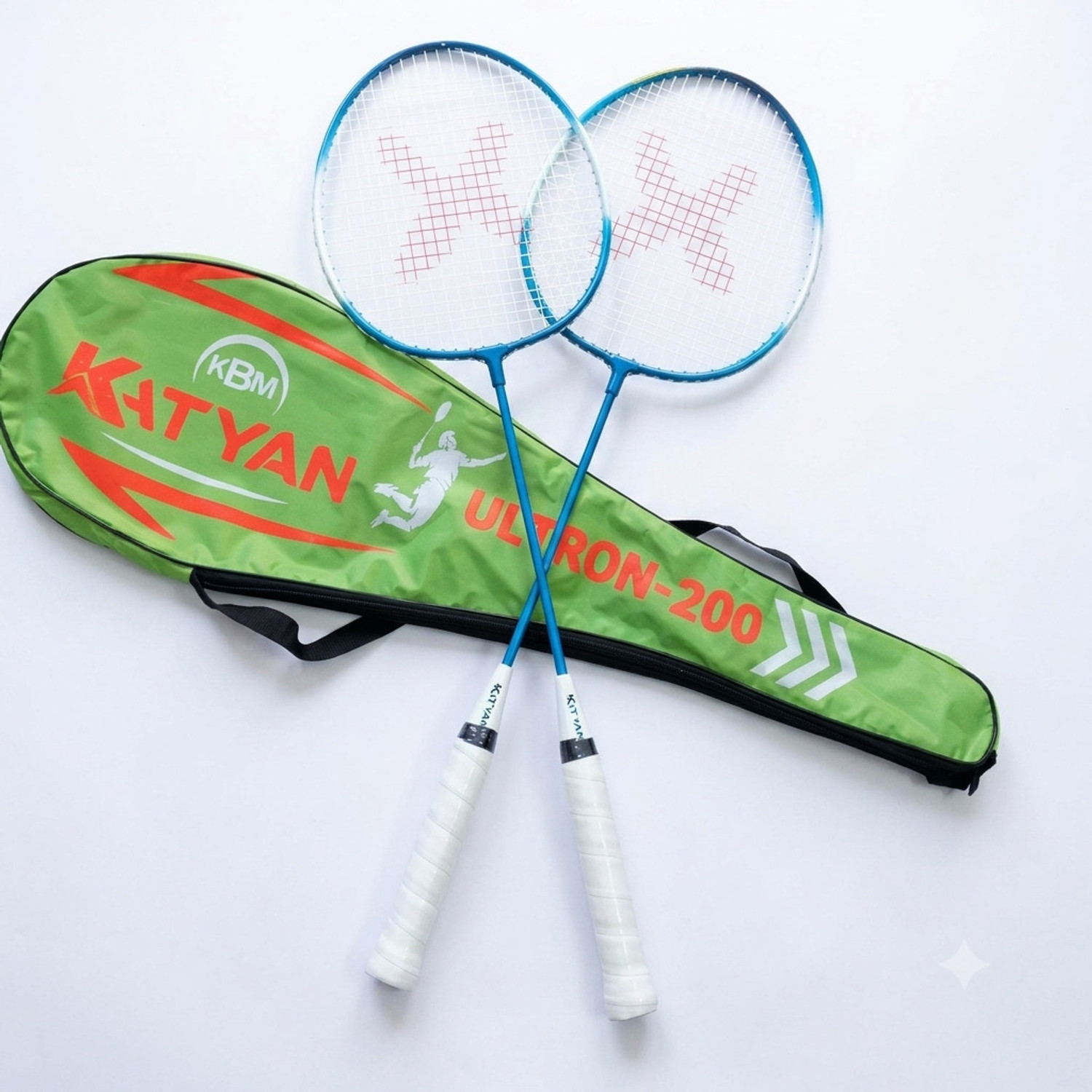 Image of Zunaira sports ULTRON -200 premium Badminton Racquet (Pack of 2) Multicolor Strung Badminton Racquet