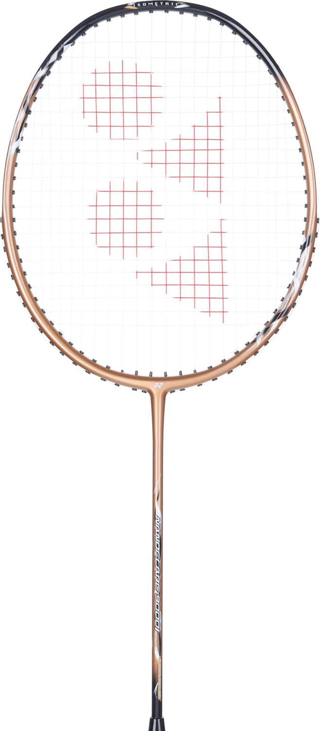 Image of YONEX NANOFLARE 9000i Gold, Black Strung Badminton Racquet