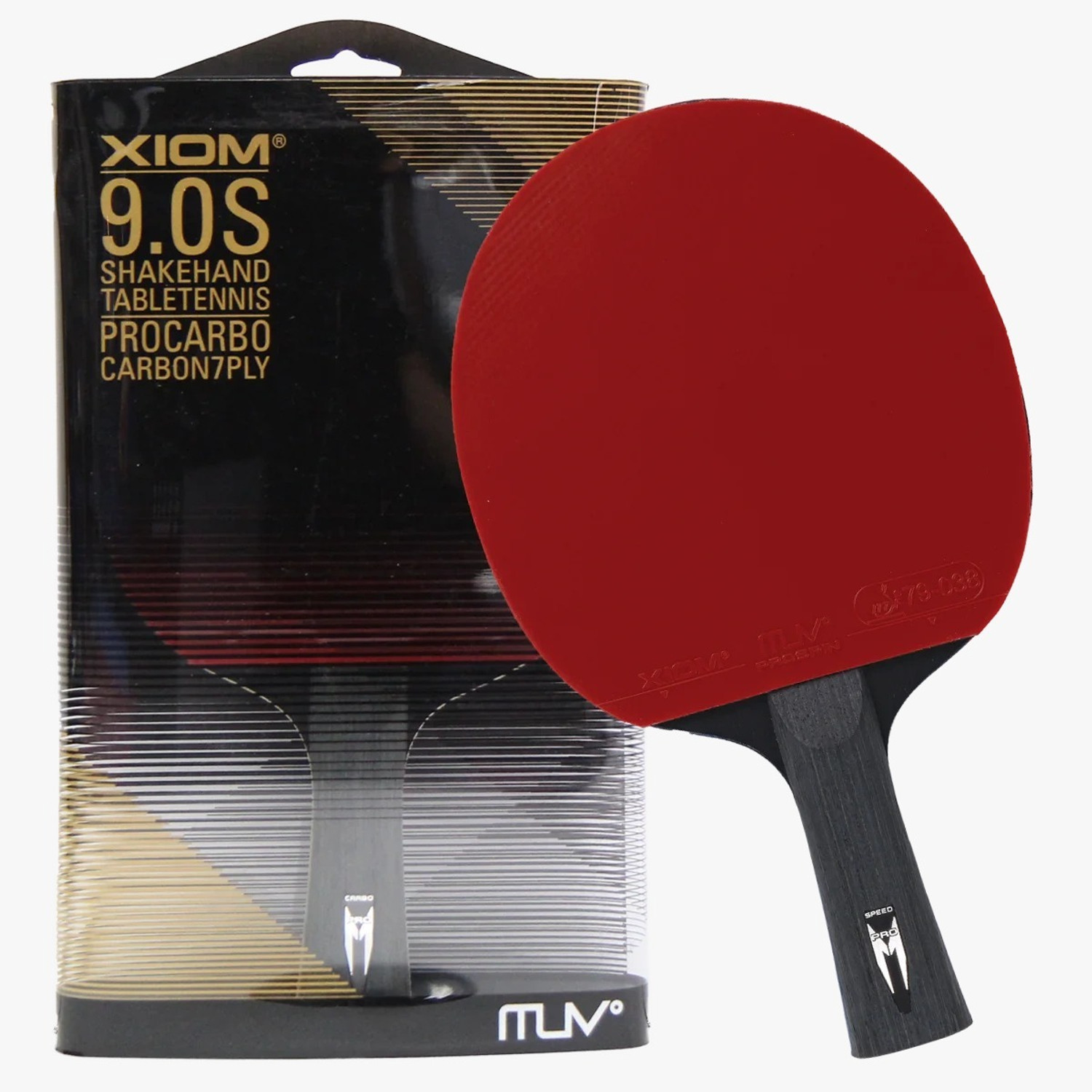 Image of Xiom MUV 9.0.S Black Table Tennis Racquet