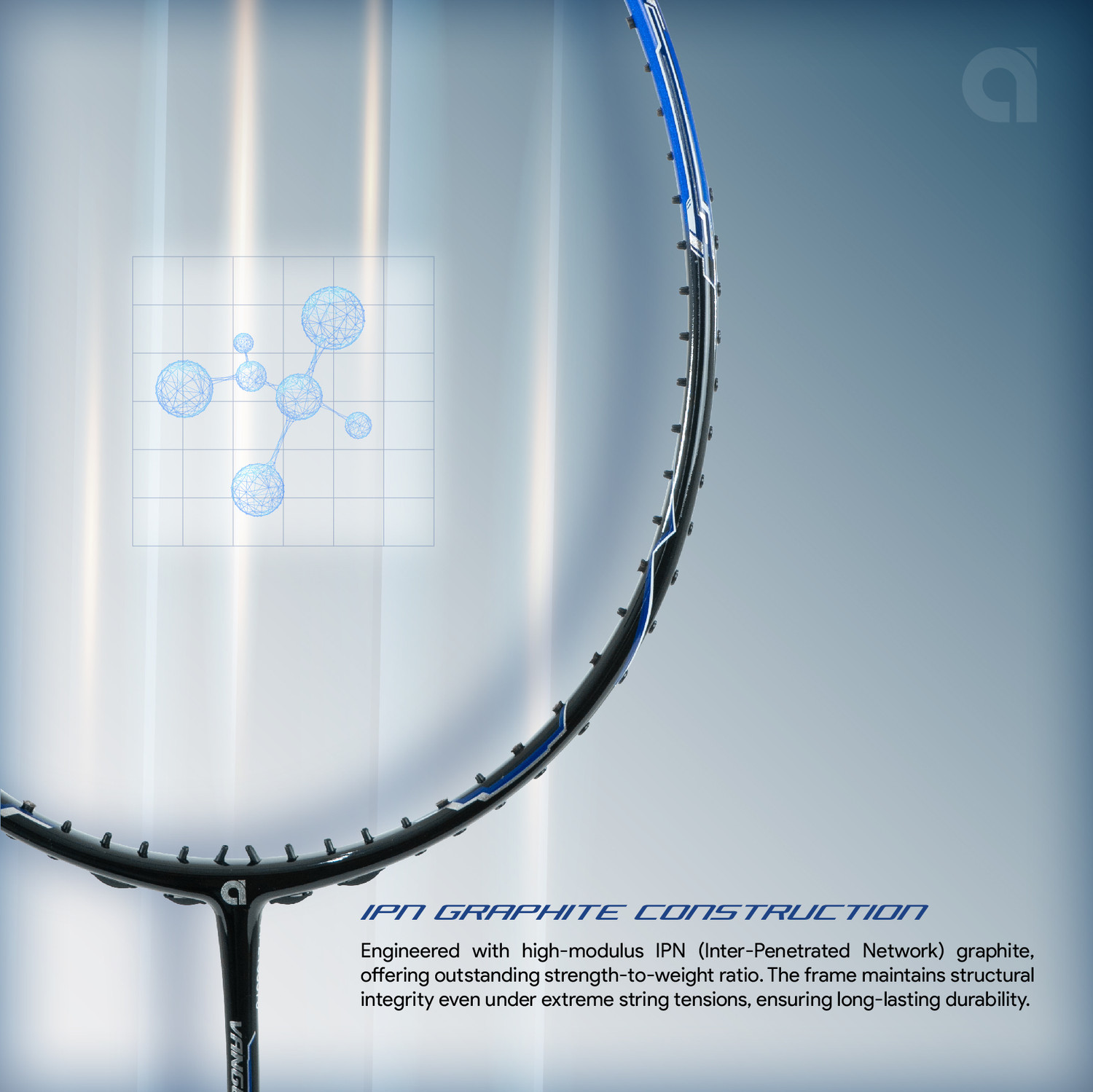 Image of apacs Vanguard 11 Next Gen Silver Unstrung Badminton Racquet
