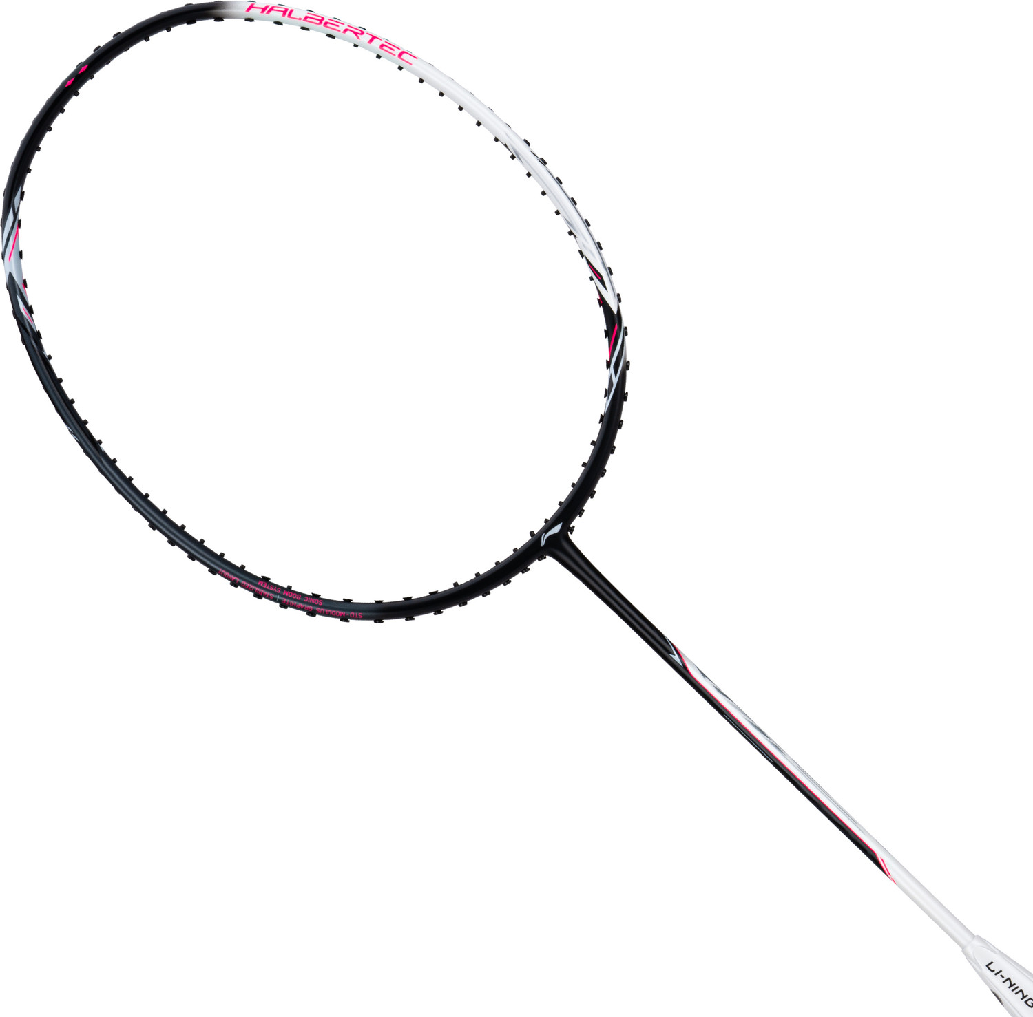 Image of LI-NING Halbertec 2000 - 4U Grey Strung Badminton Racquet (Pack of: 1, 84 g)