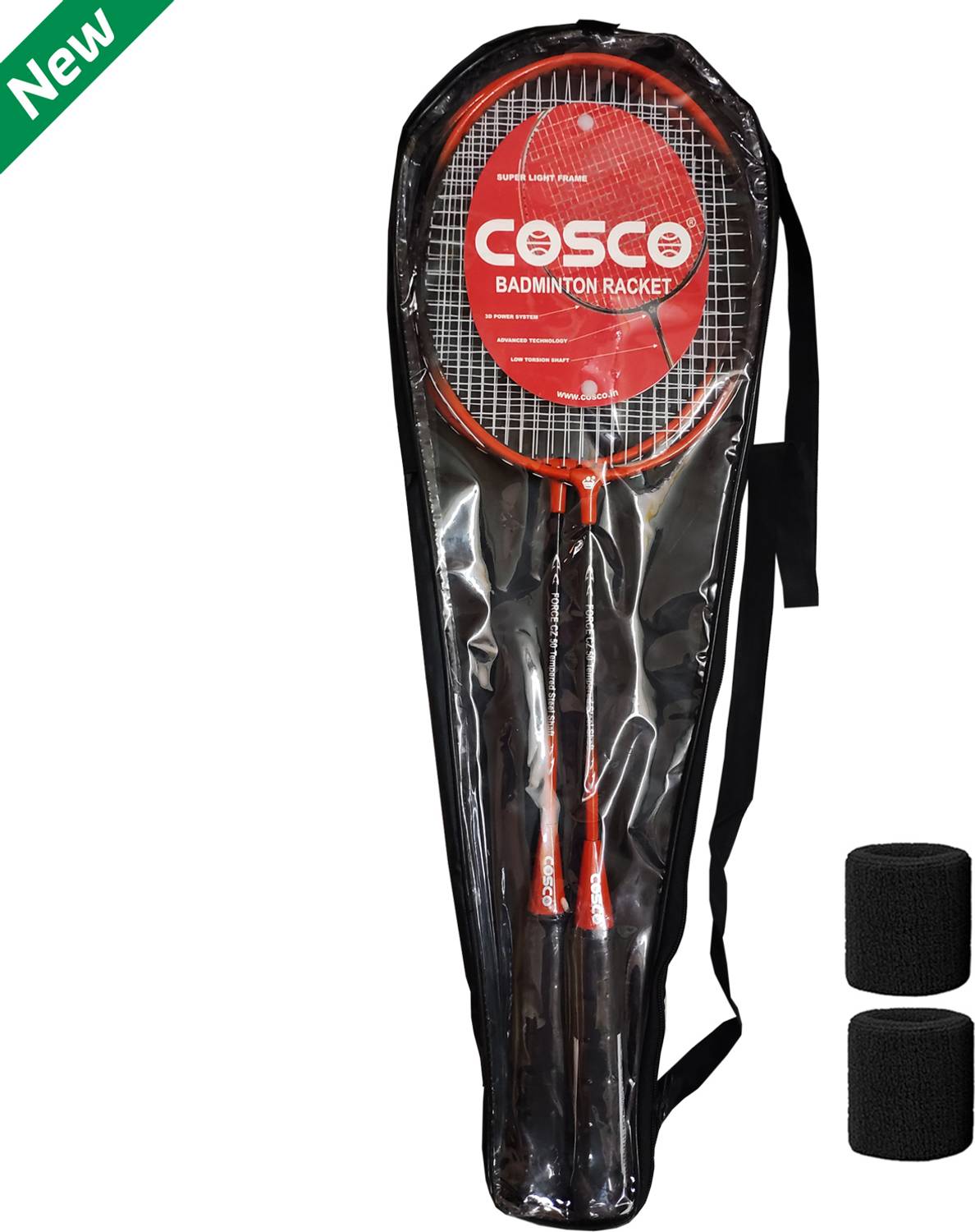COSCO cz 50, twin racket, 18-20 lbs, 3d power system, band, full