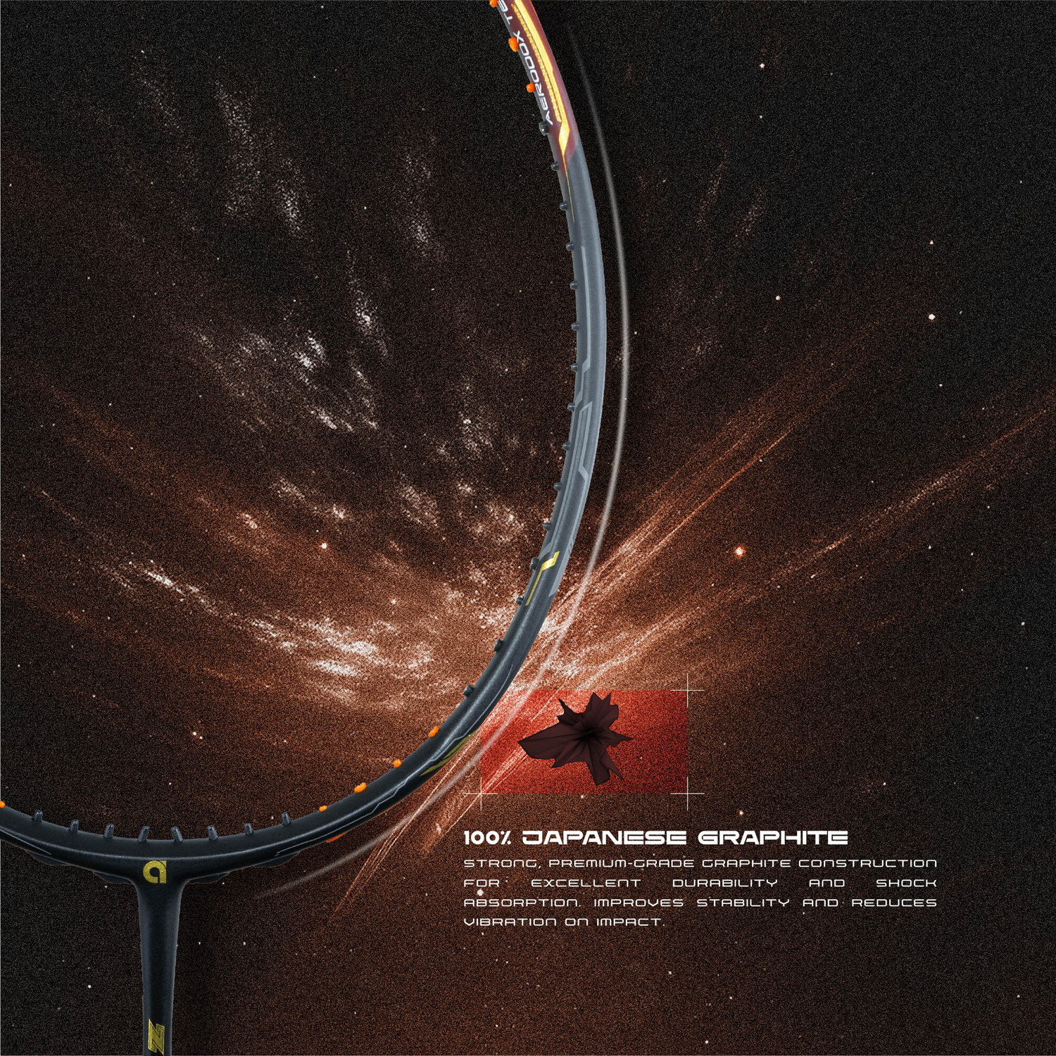 Image of apacs Z-Ziggler Next Gen Multicolor Unstrung Badminton Racquet