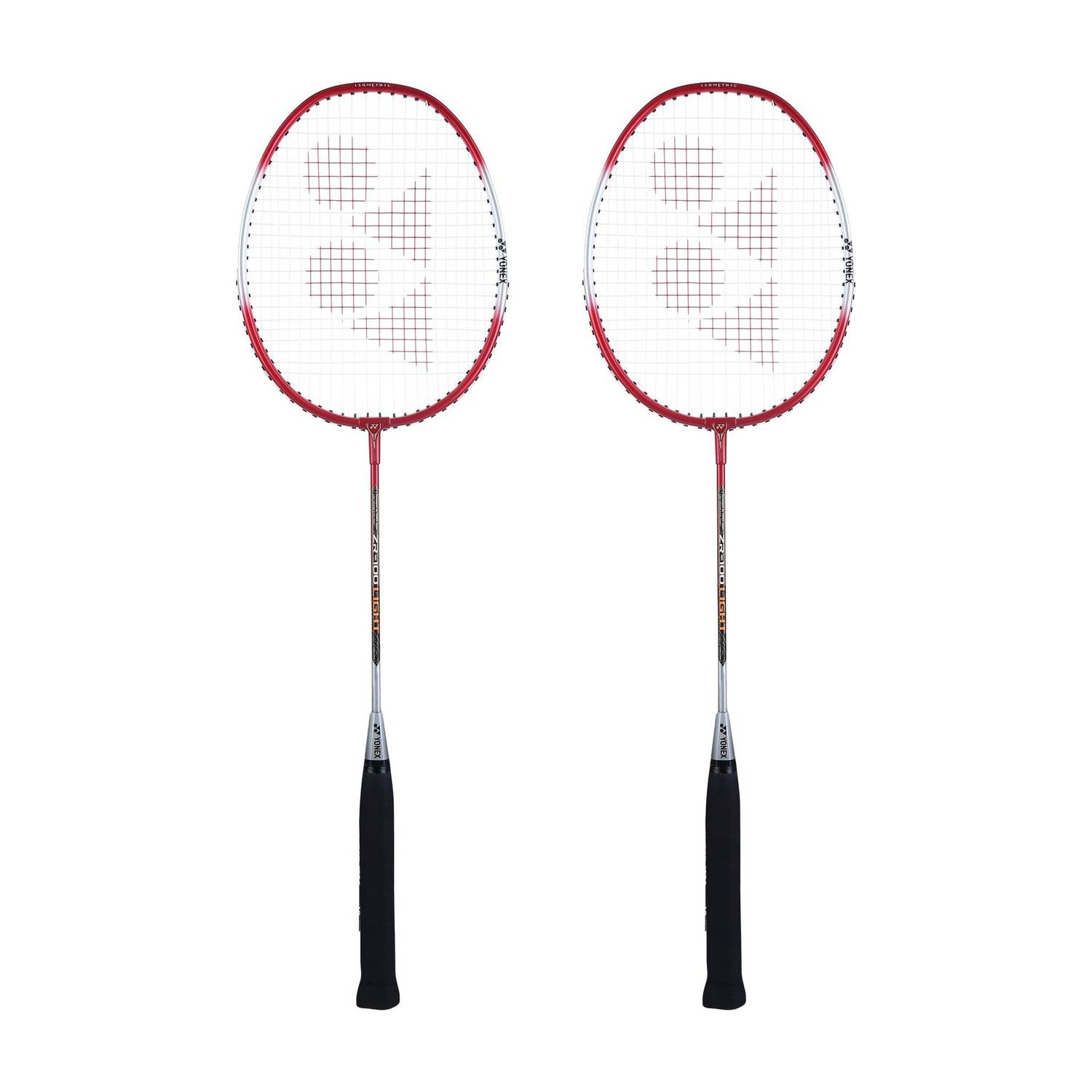 YONEX ZR-100 Light Red, Grey, Silver Strung Badminton Racquet