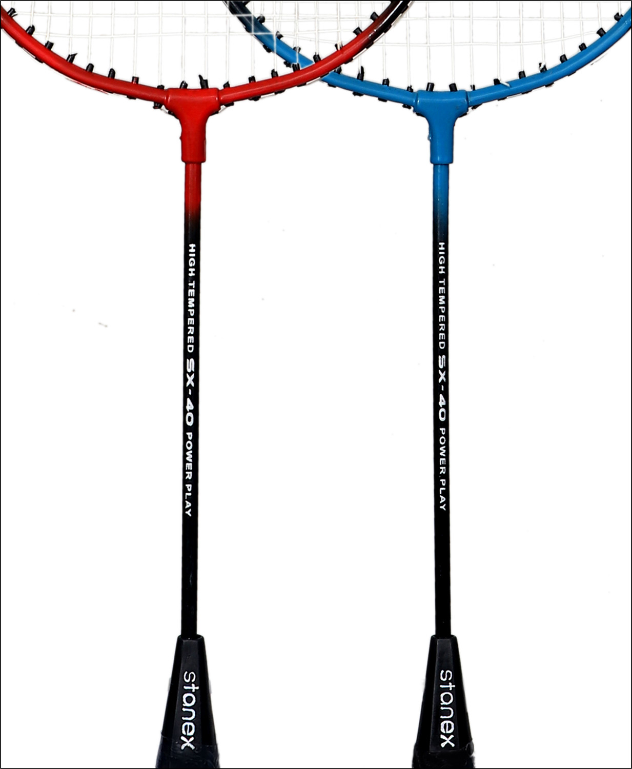 Image of STANEX SX 40 Red, Blue Strung Badminton Racquet