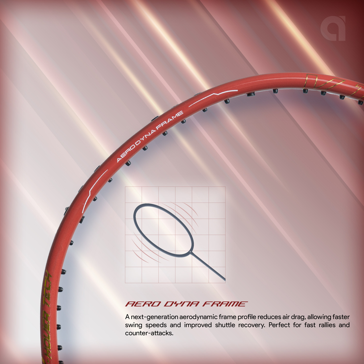 Image of apacs Vanguard 11 Next Gen Multicolor Unstrung Badminton Racquet