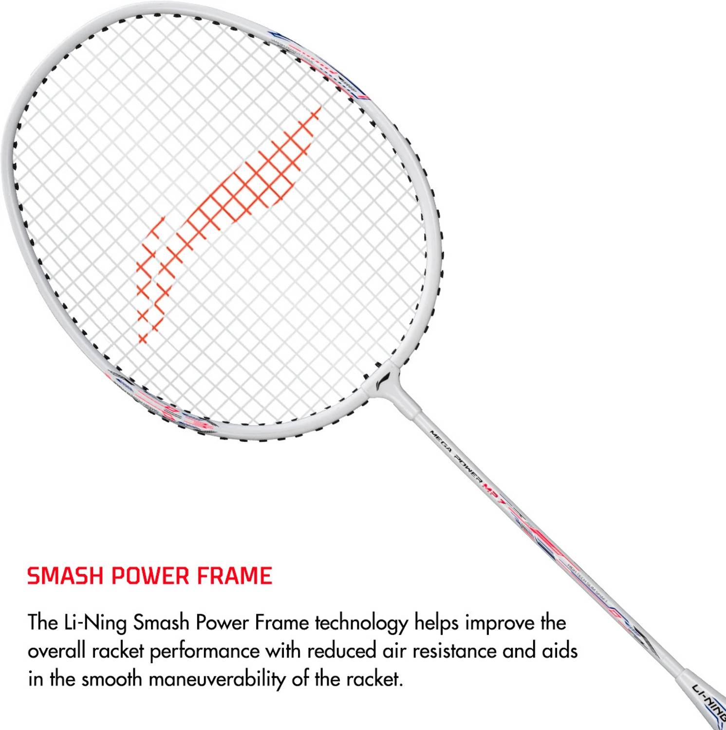 LI-NING Mega Power MP 7 Badminton Racquet Pack of 3 Pack of 2 - Image 2