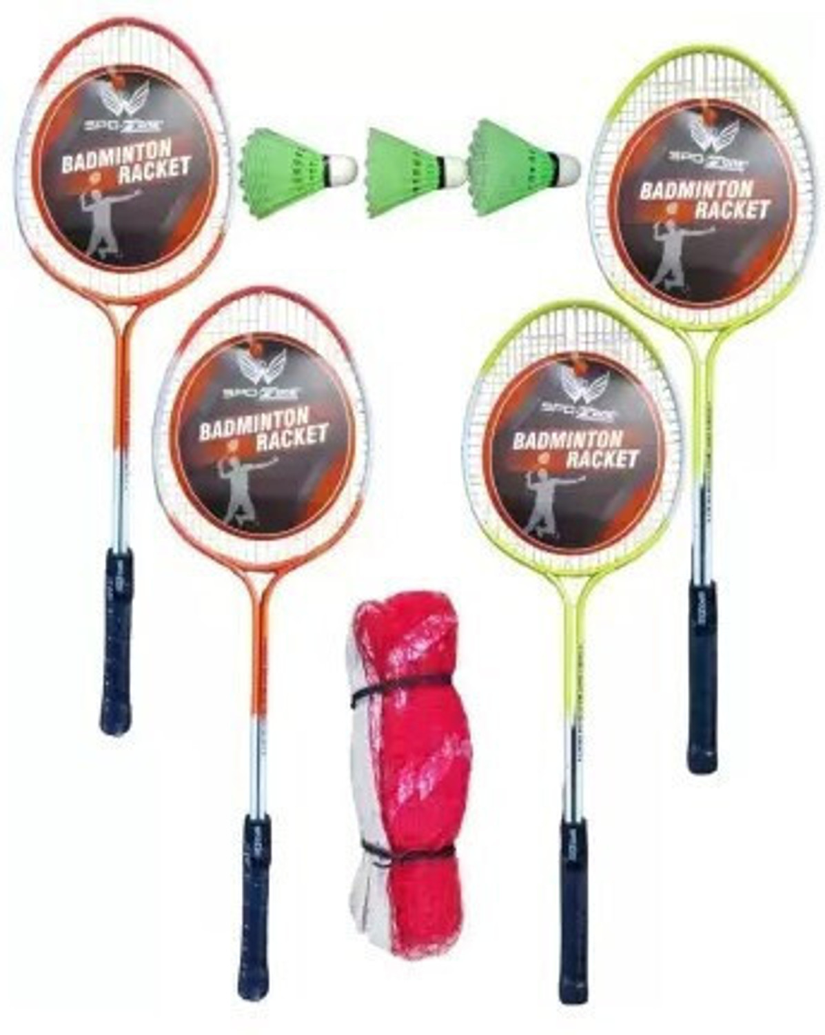 Image of NEEVE New Premium-10228 Multicolor Strung Badminton Racquet